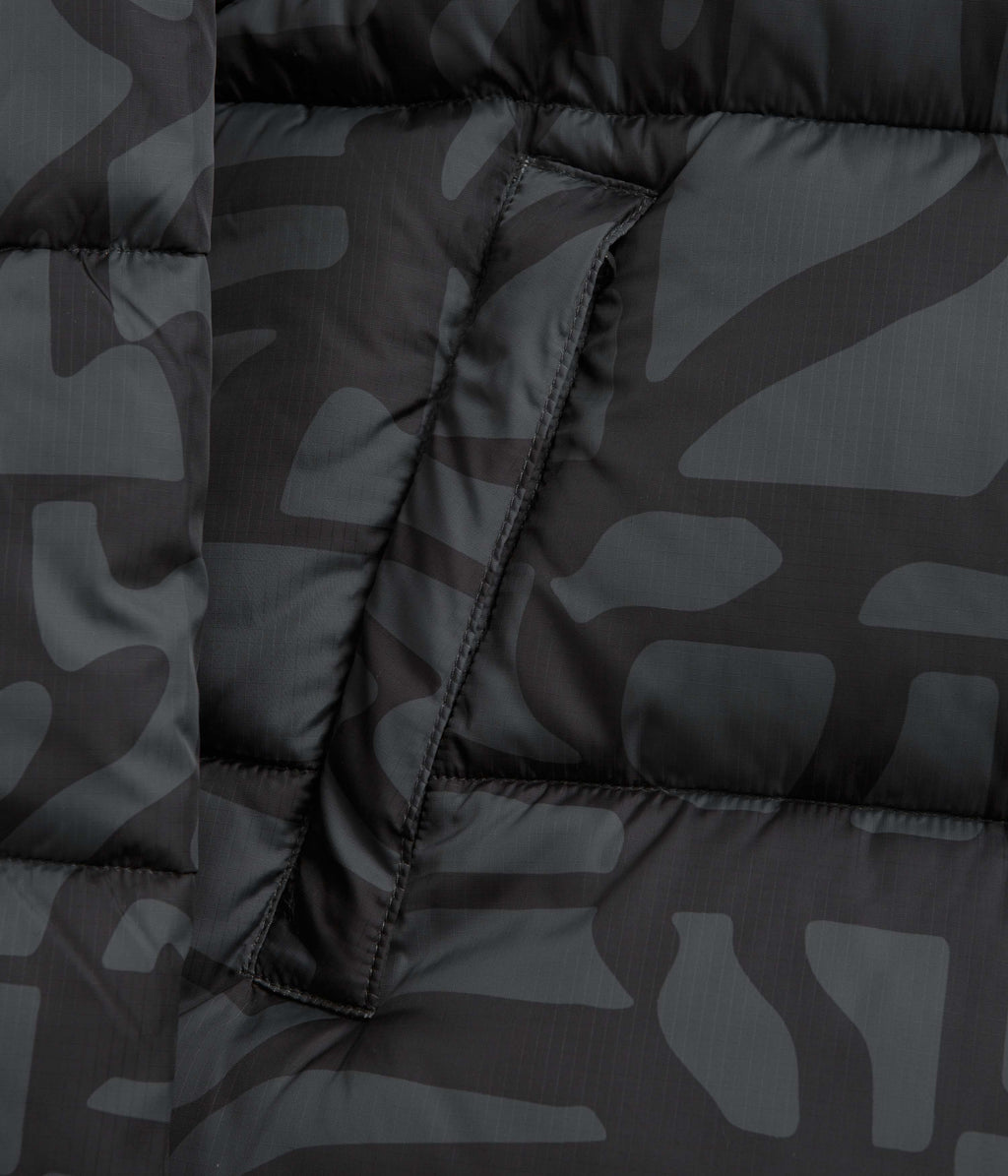 by Parra Broken FTP Puffer Jacket - Black
