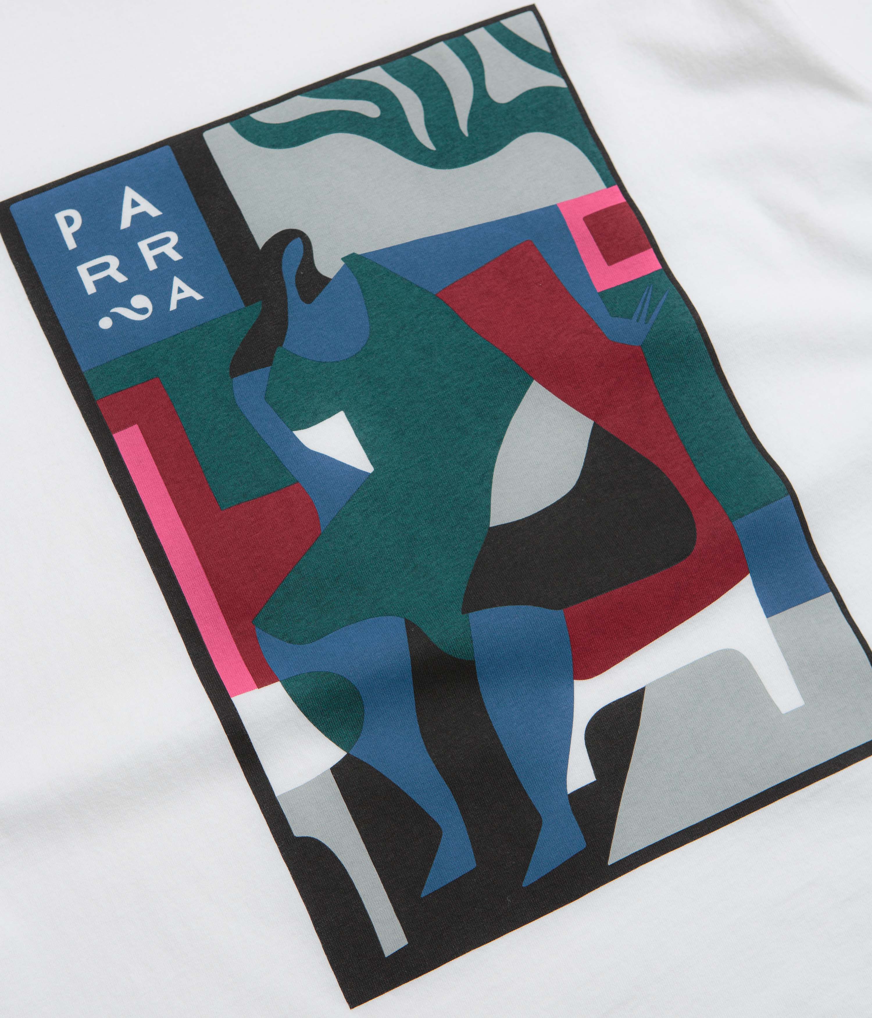 by Parra Leaving Now T-Shirt - White