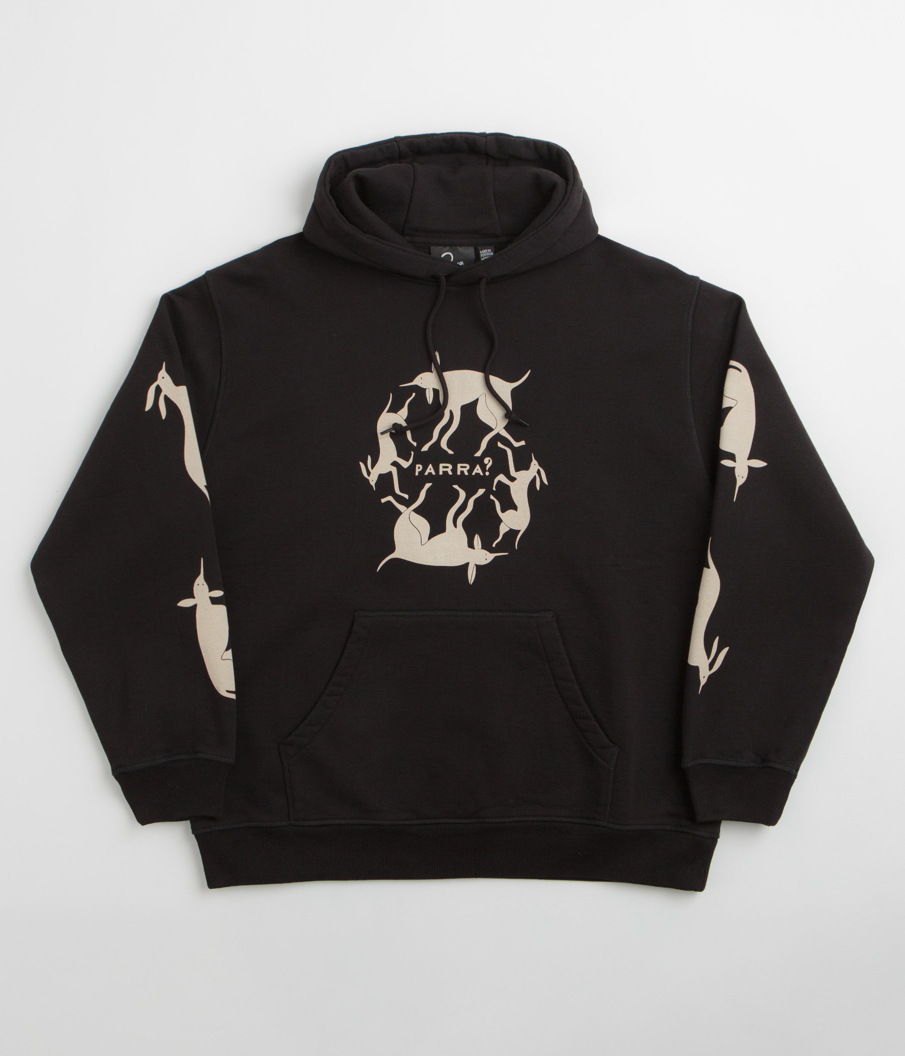 by Parra Non Grand Cafe Hoodie - Black