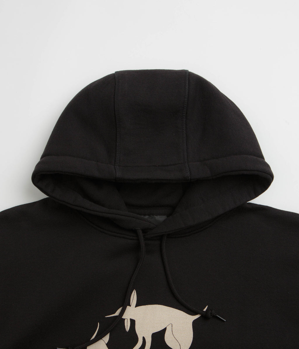 by Parra Non Grand Cafe Hoodie - Black