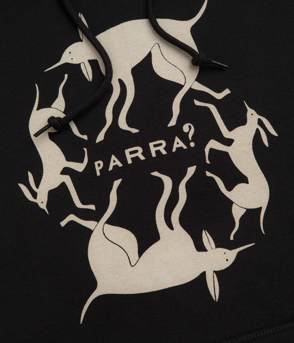 by Parra Non Grand Cafe Hoodie - Black
