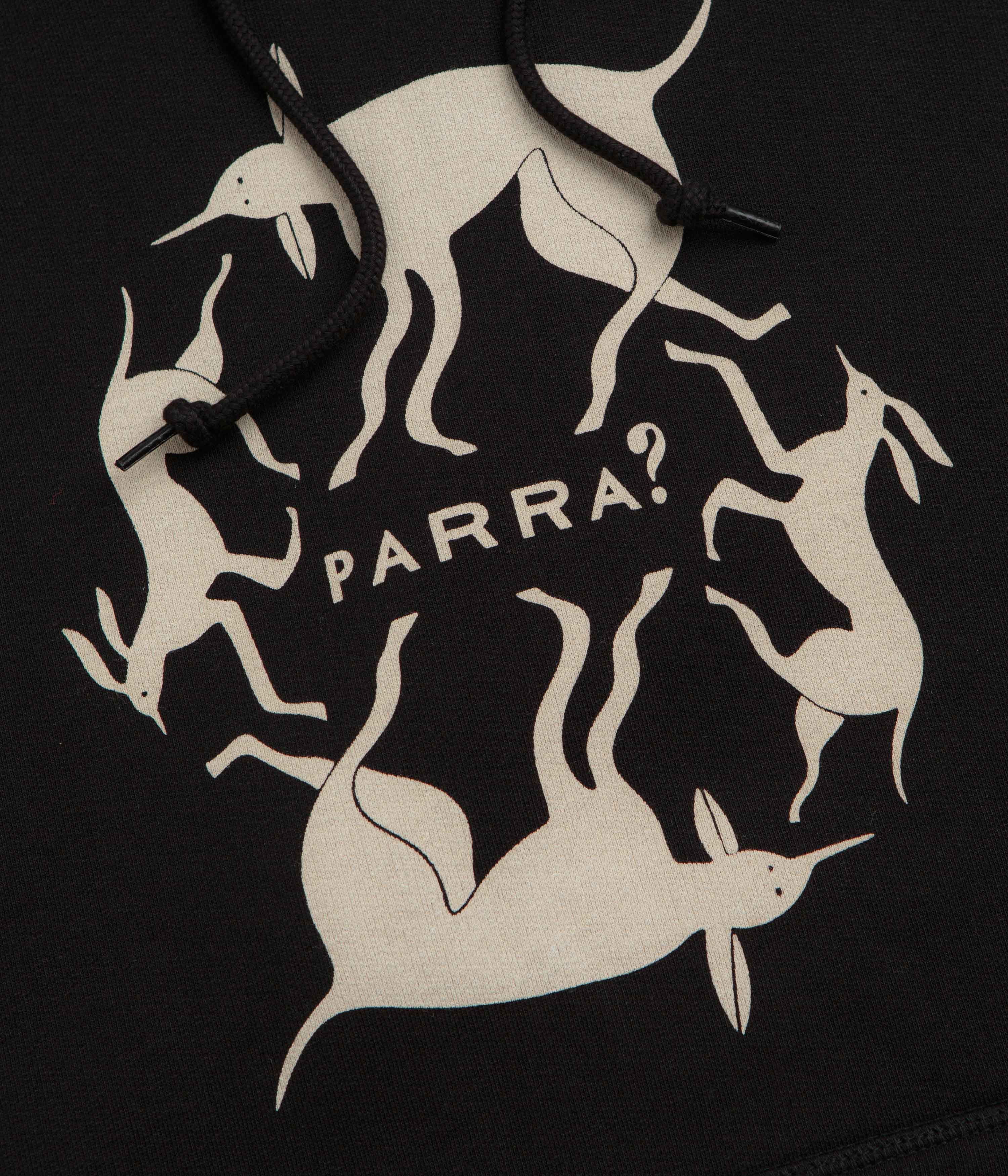 by Parra Non Grand Cafe Hoodie - Black
