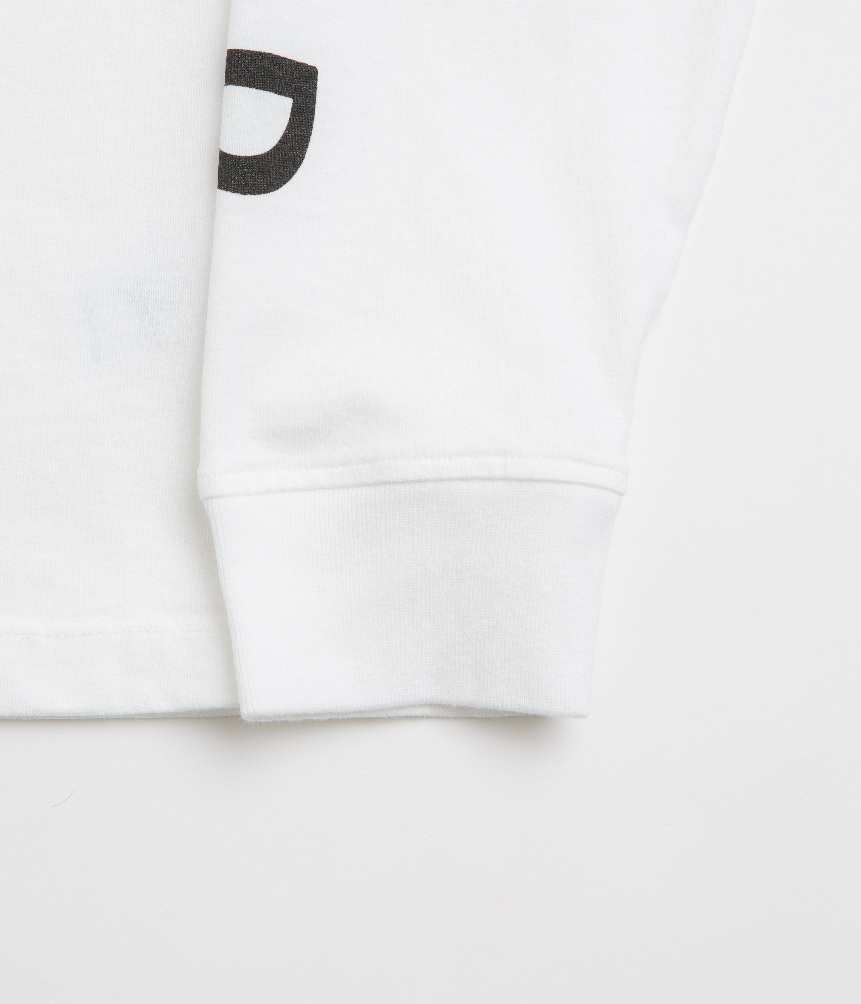 by Parra Not Finished Long Sleeve T-Shirt - White