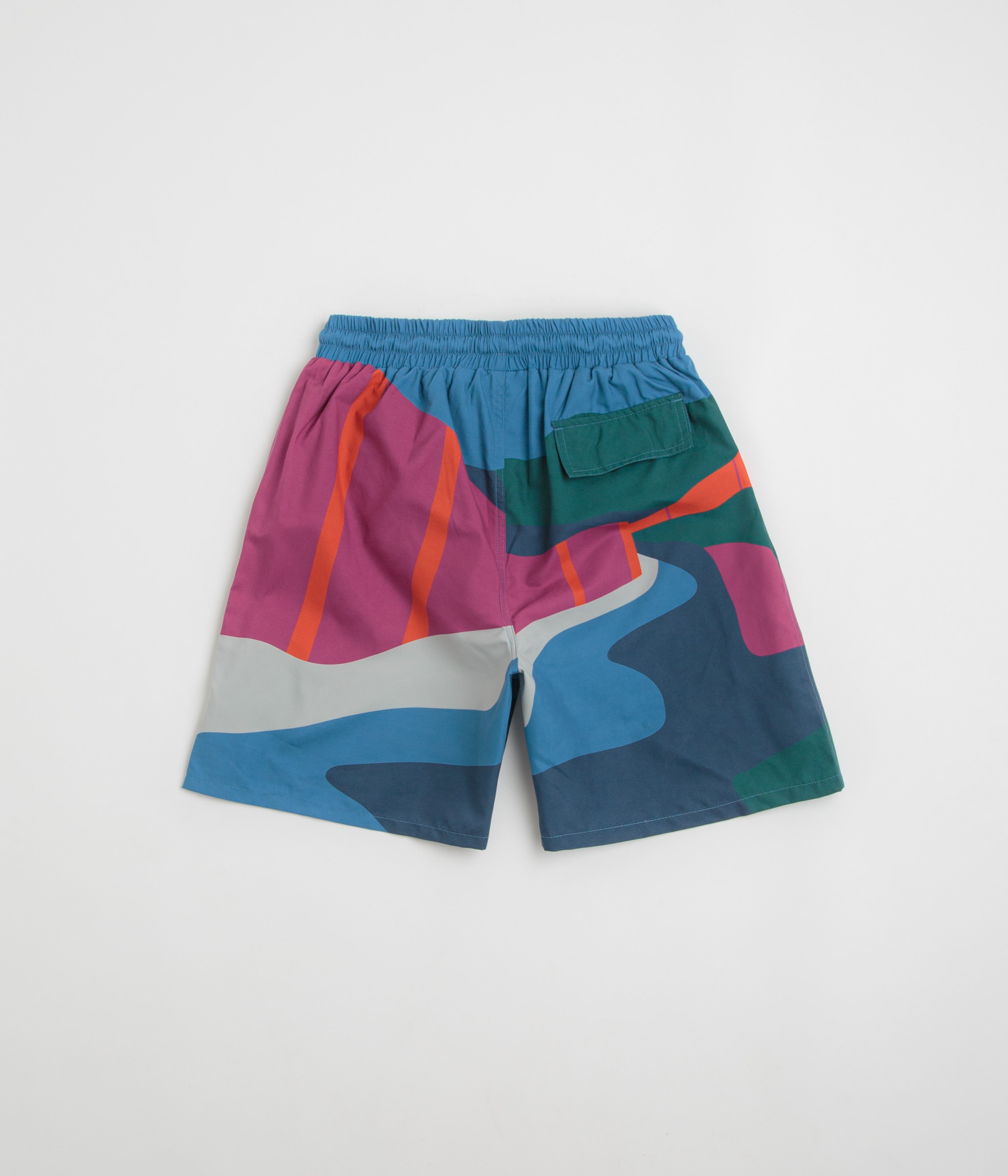by Parra The Festival Fence Swim Shorts - Blue