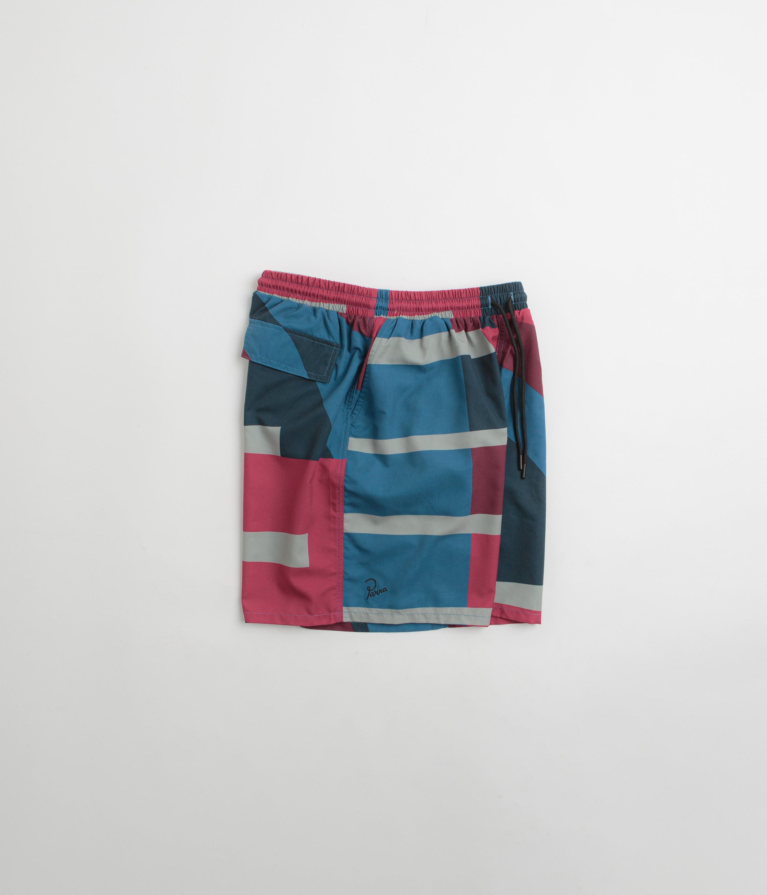 by Parra Vertical Forest Swim Shorts - Blue