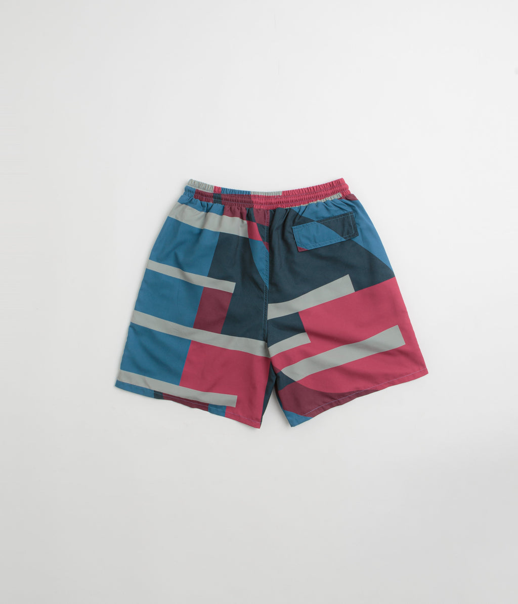 by Parra Vertical Forest Swim Shorts - Blue