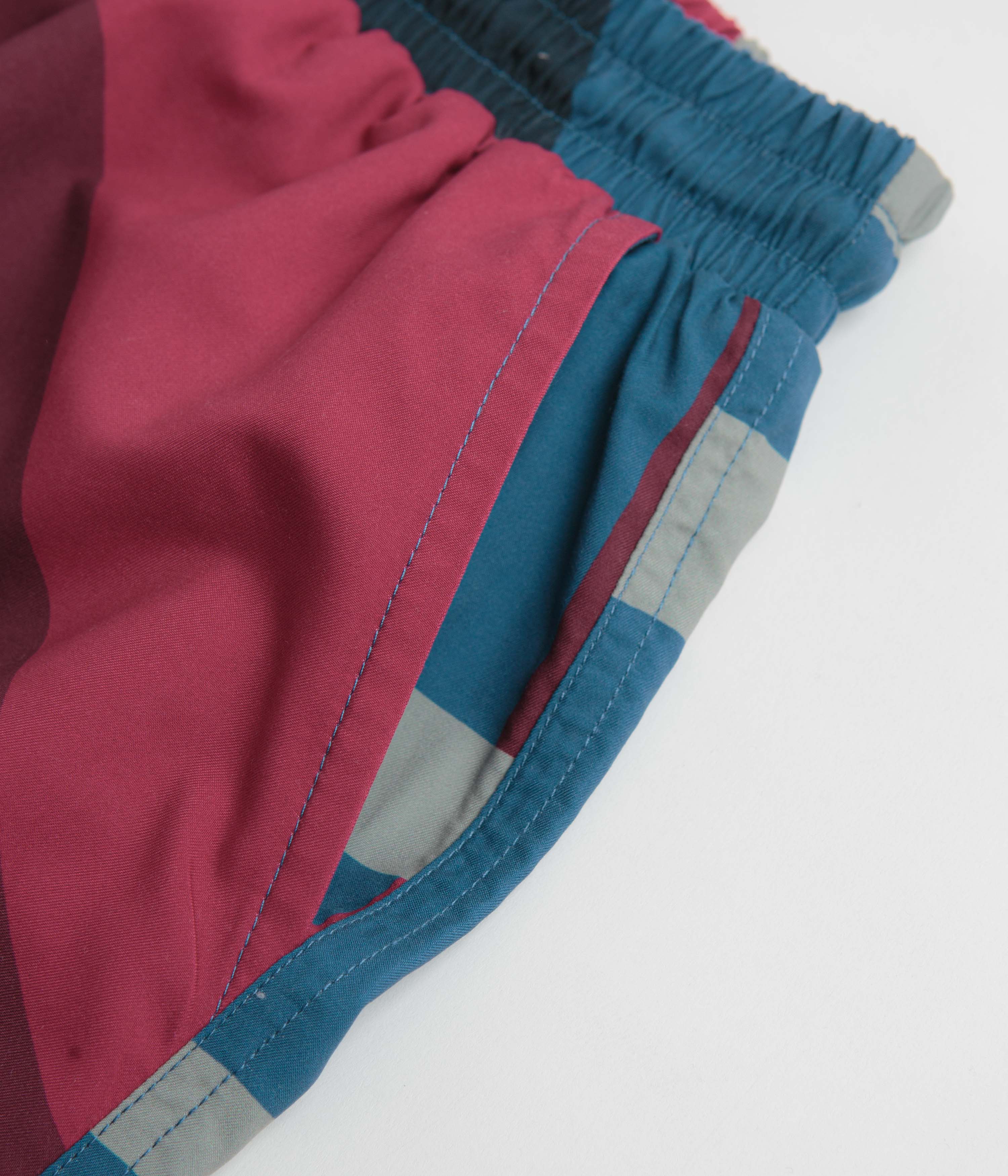 by Parra Vertical Forest Swim Shorts - Blue