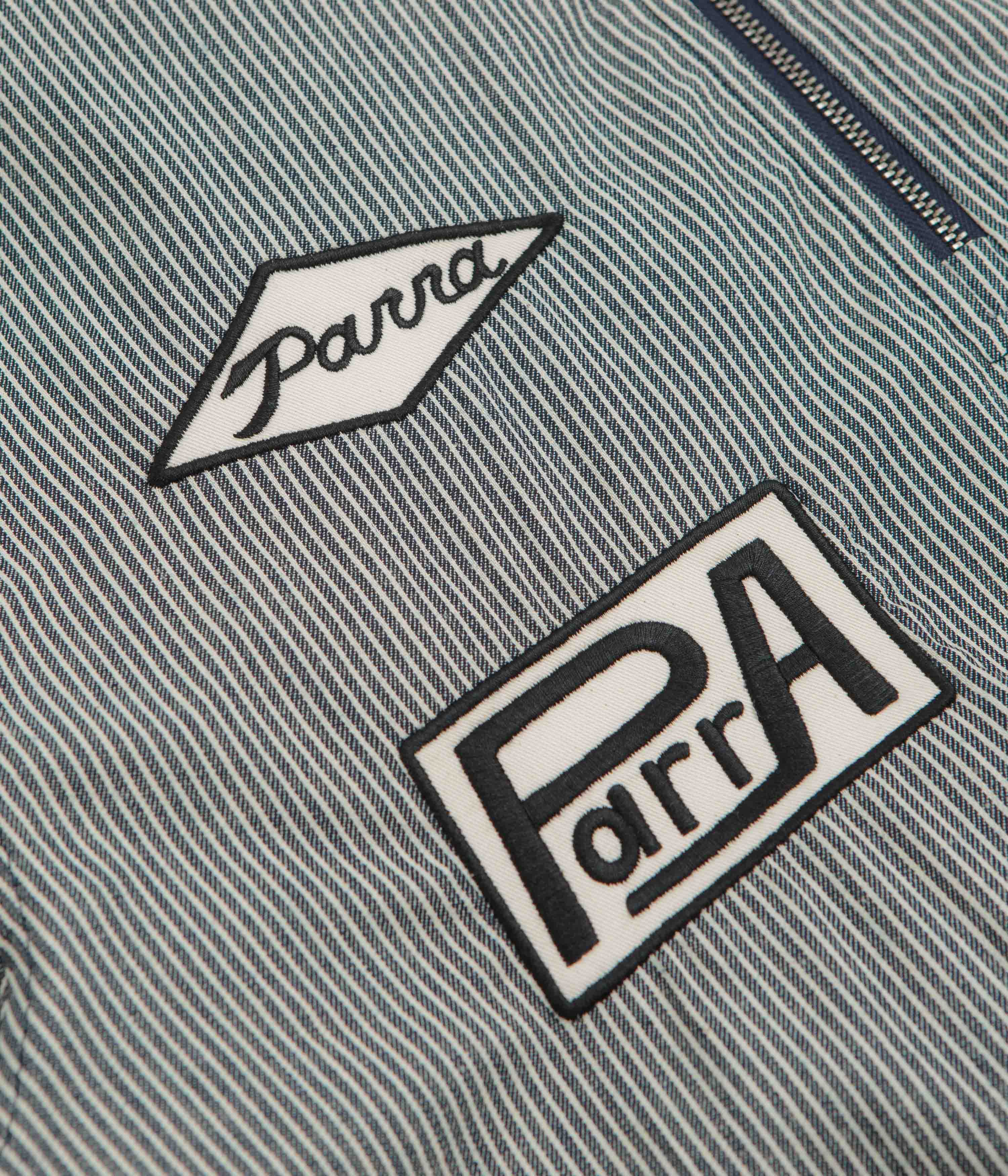 by Parra Work Later Short Sleeve Shirt - Blue