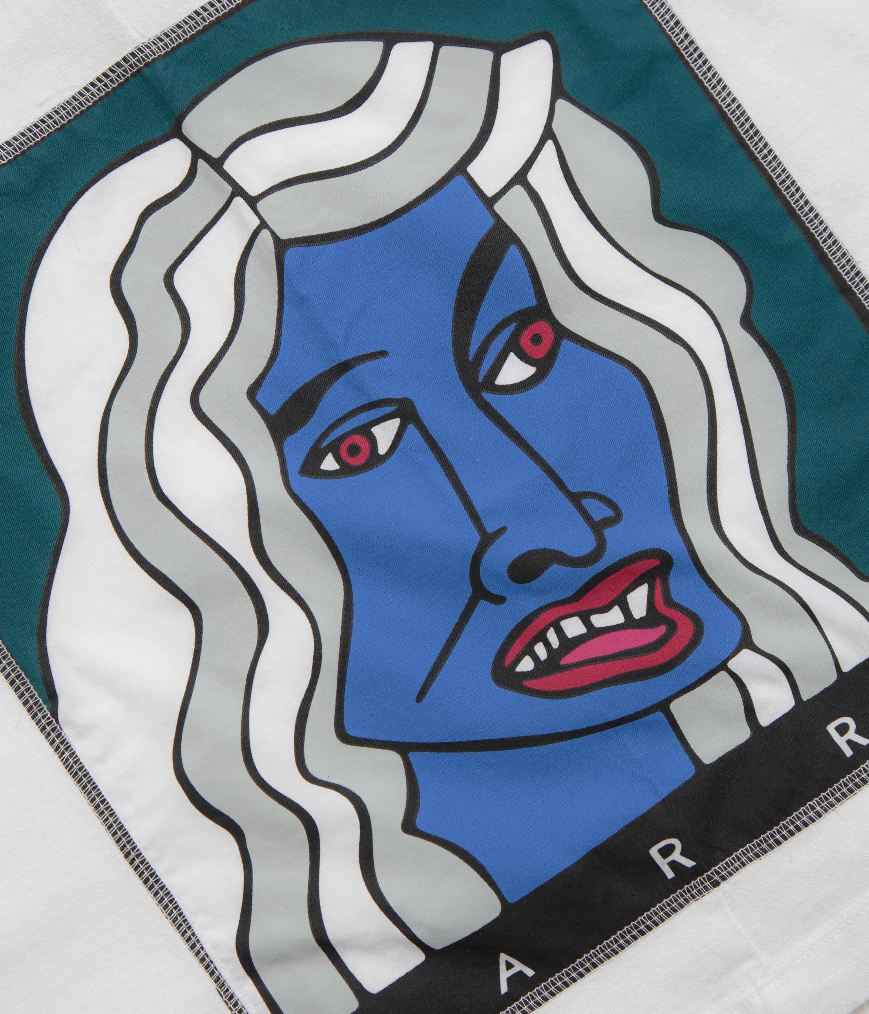 by Parra Your Face Long Sleeve T-Shirt - White