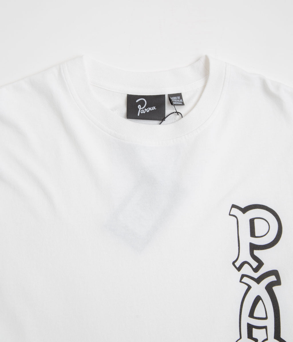 by Parra Your Face Long Sleeve T-Shirt - White