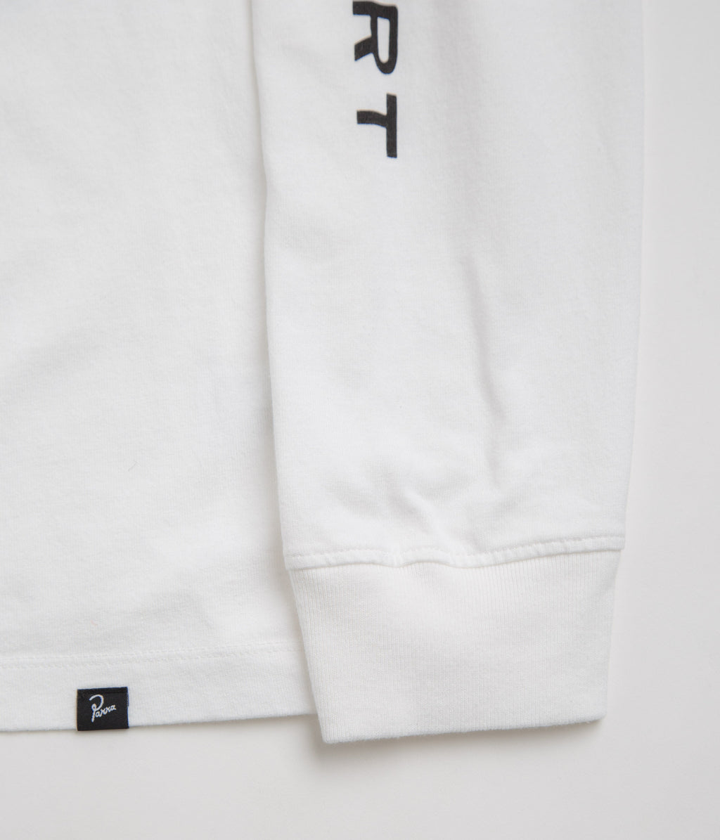 by Parra Your Face Long Sleeve T-Shirt - White