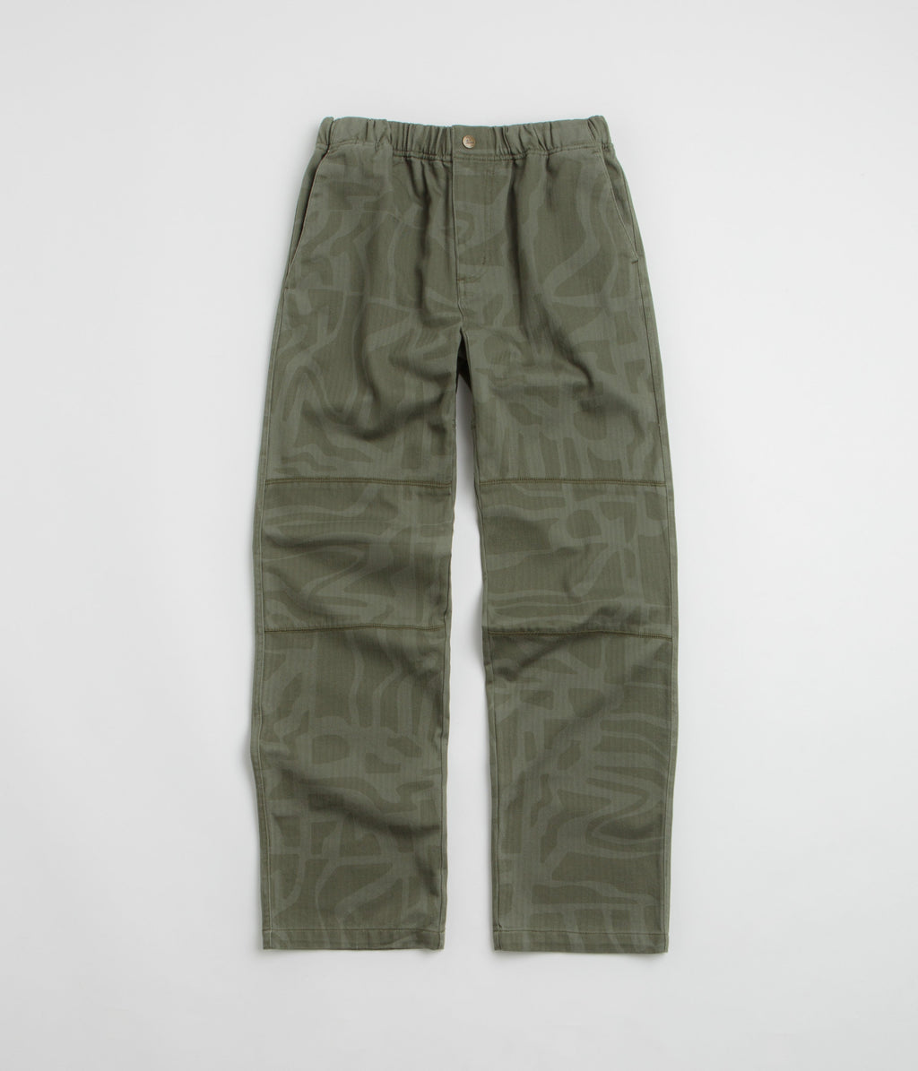 by Parra Broken FTP Pants - Green