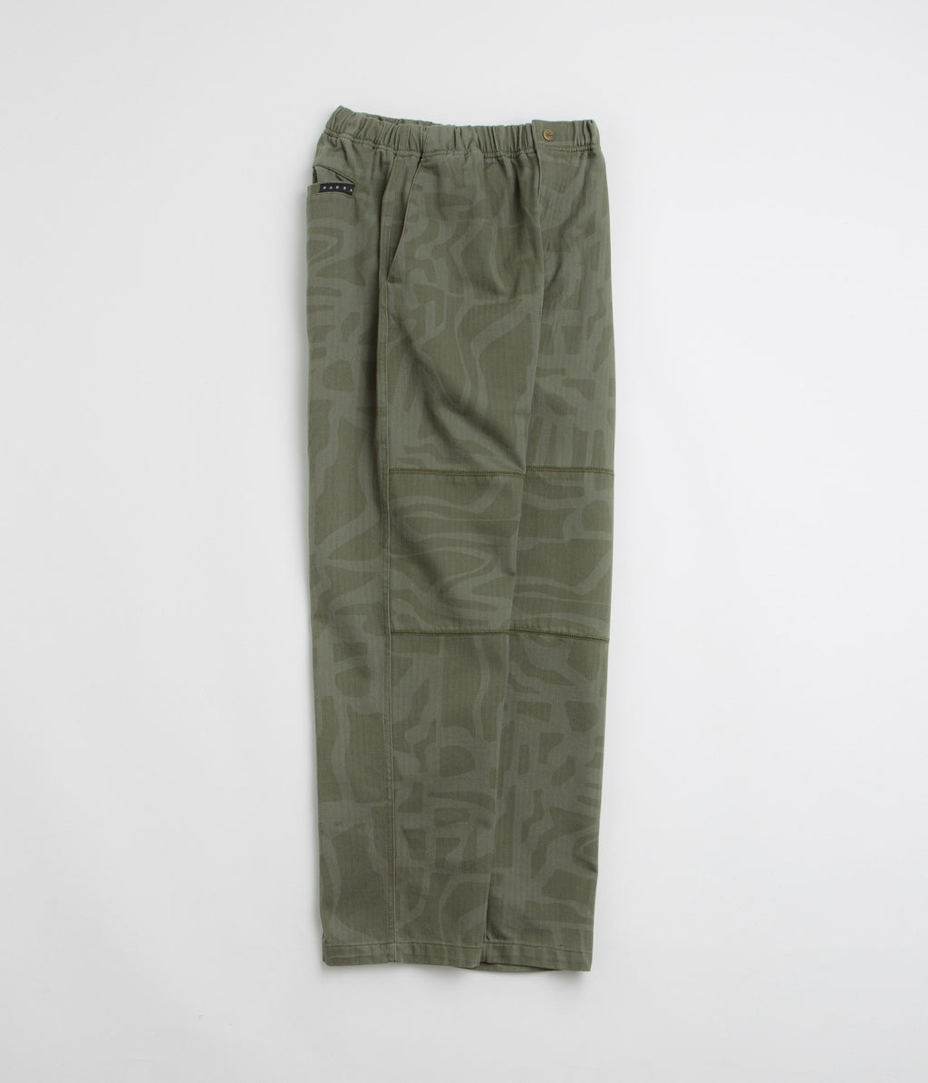 by Parra Broken FTP Pants - Green