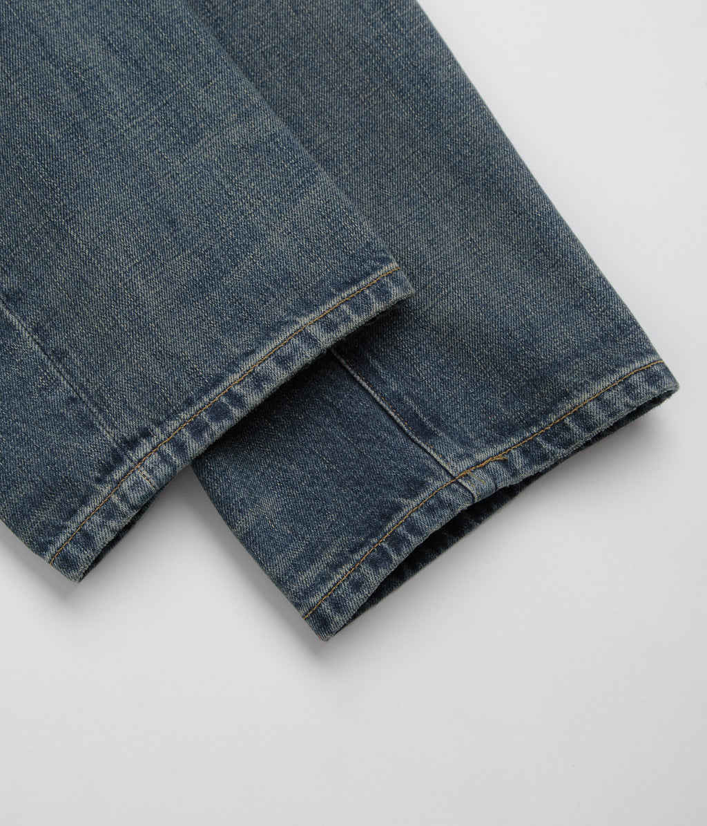 Carhartt Aaron Pants - Blue Worn Used Wash