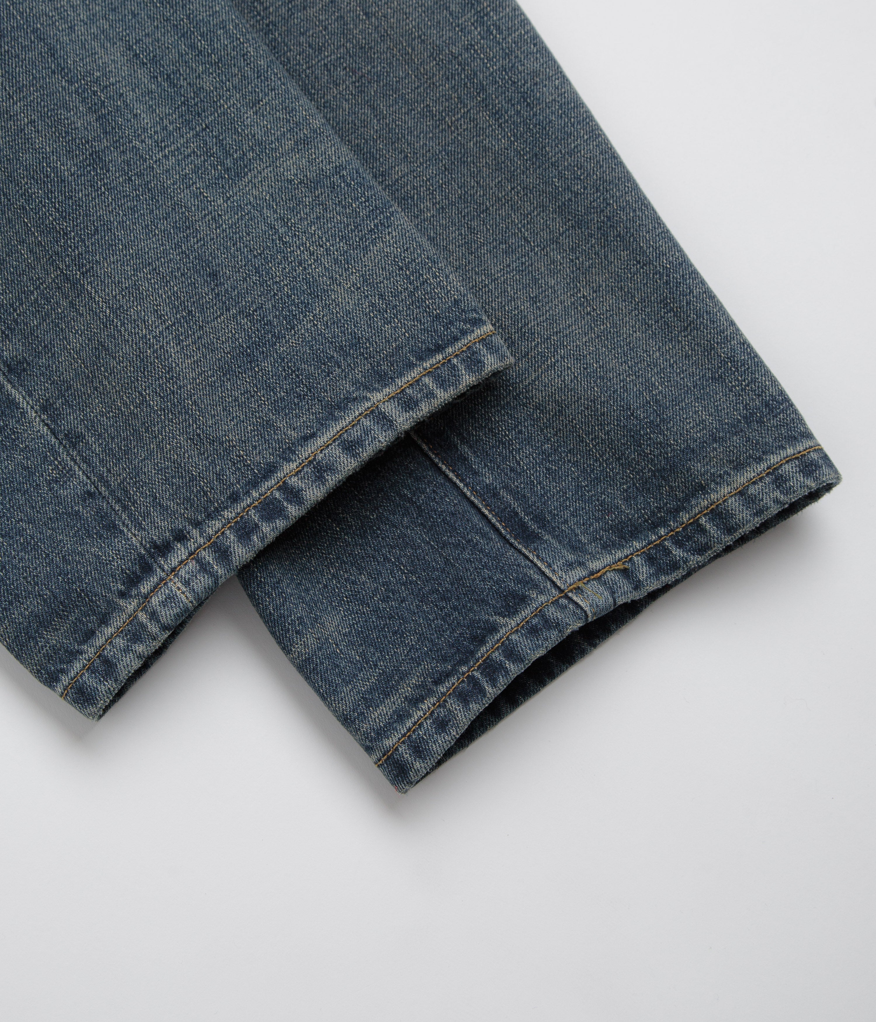 Carhartt Aaron Pants - Blue Worn Used Wash
