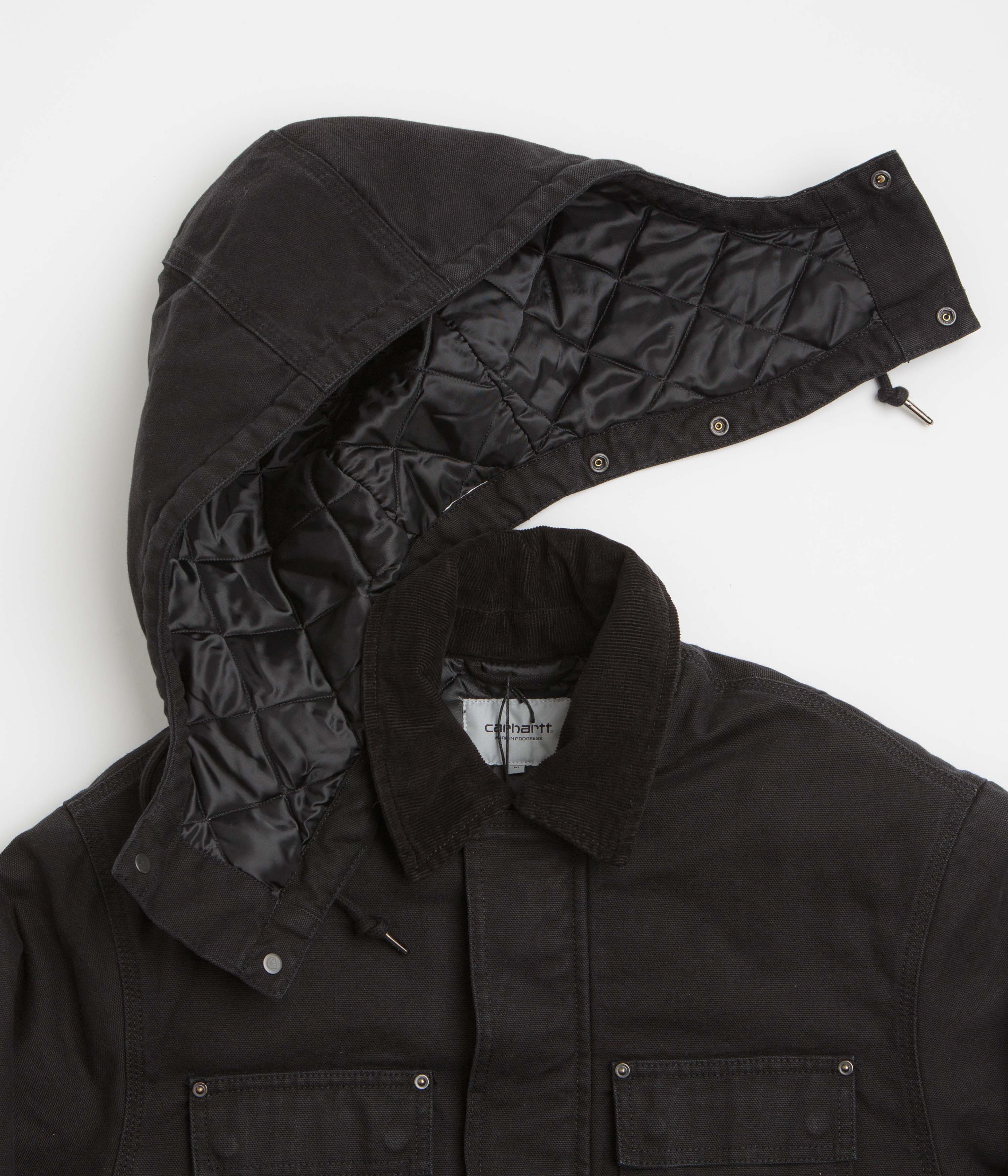 Carhartt Ambel Coat - Black / Black