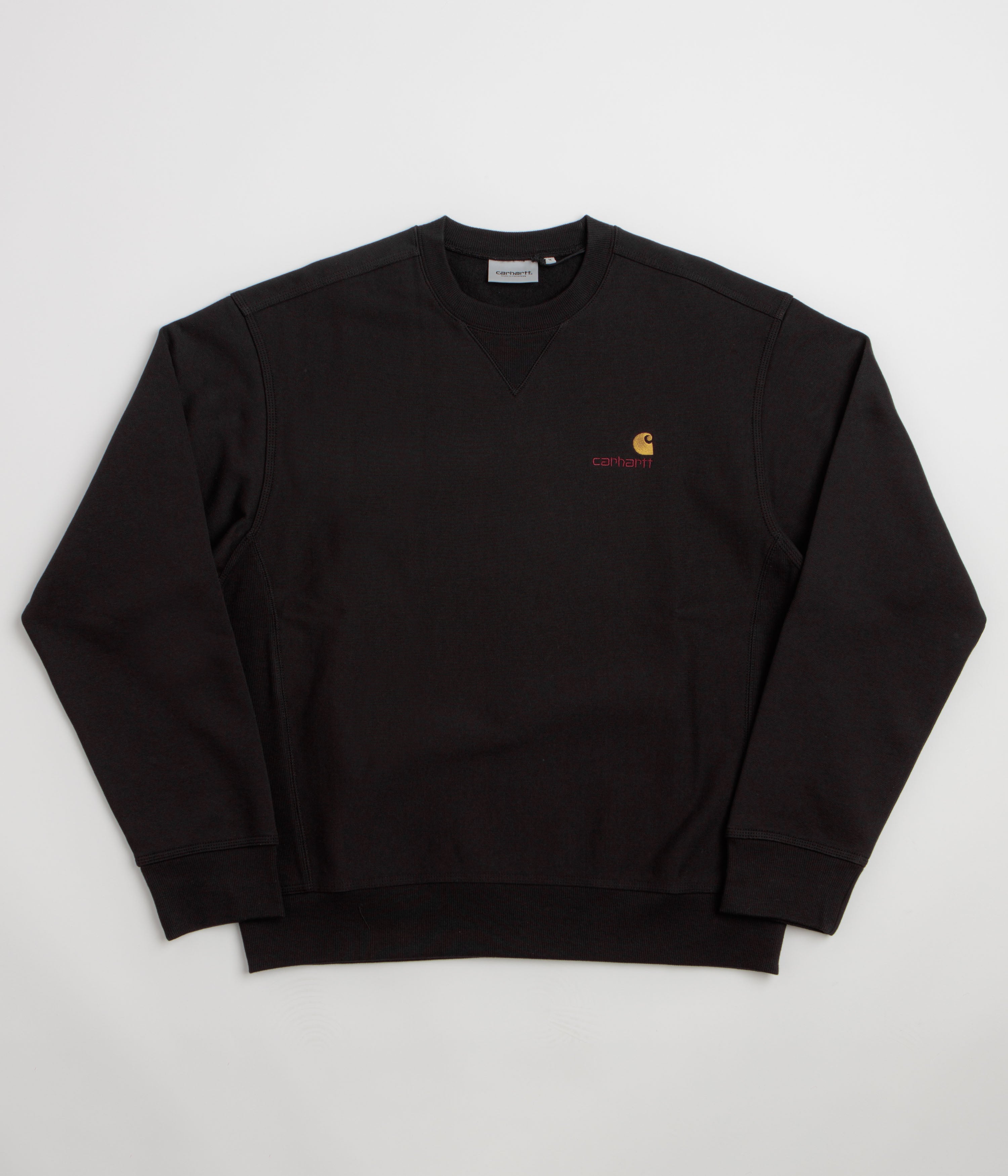 Carhartt American Script Hoodie - Black