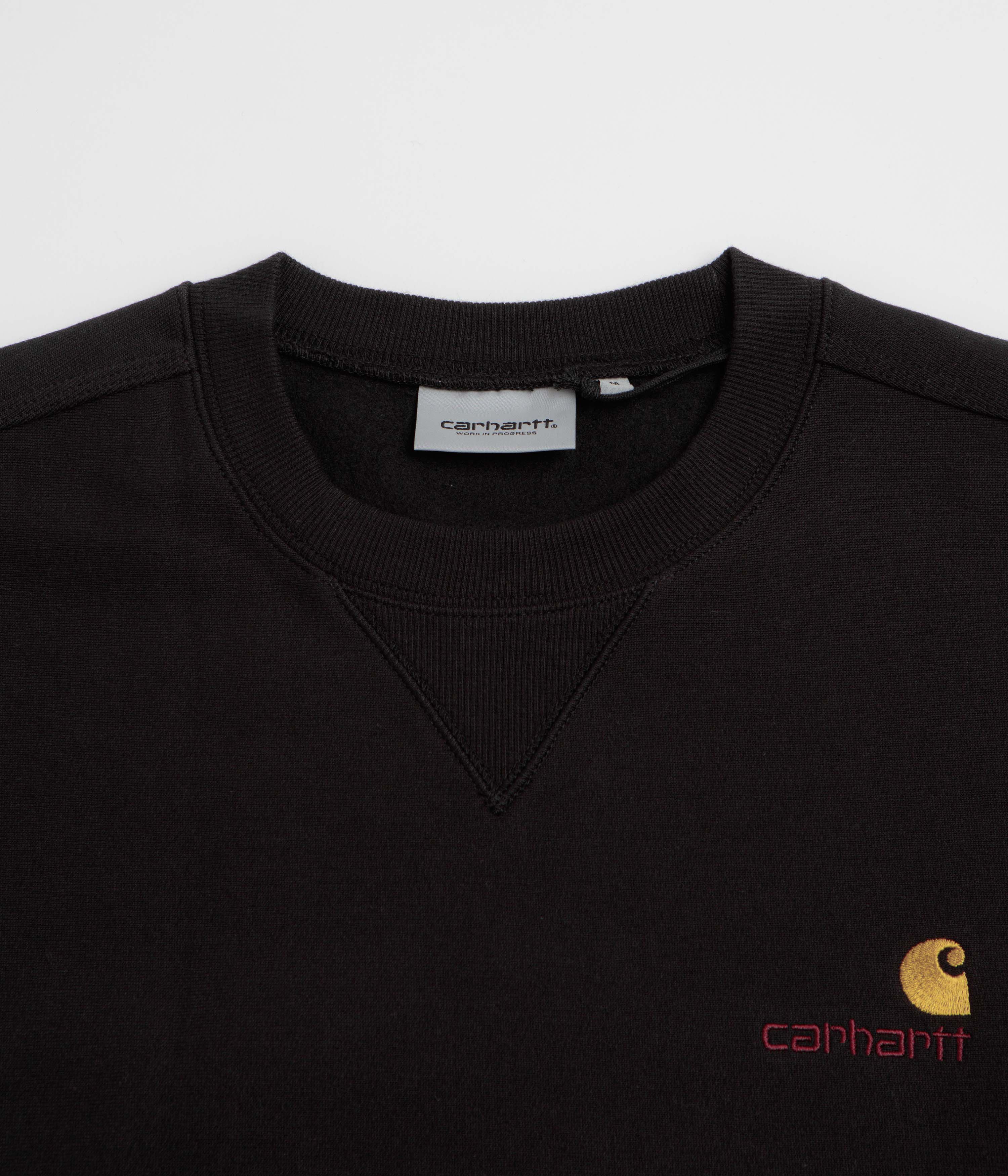Carhartt American Script Hoodie - Black