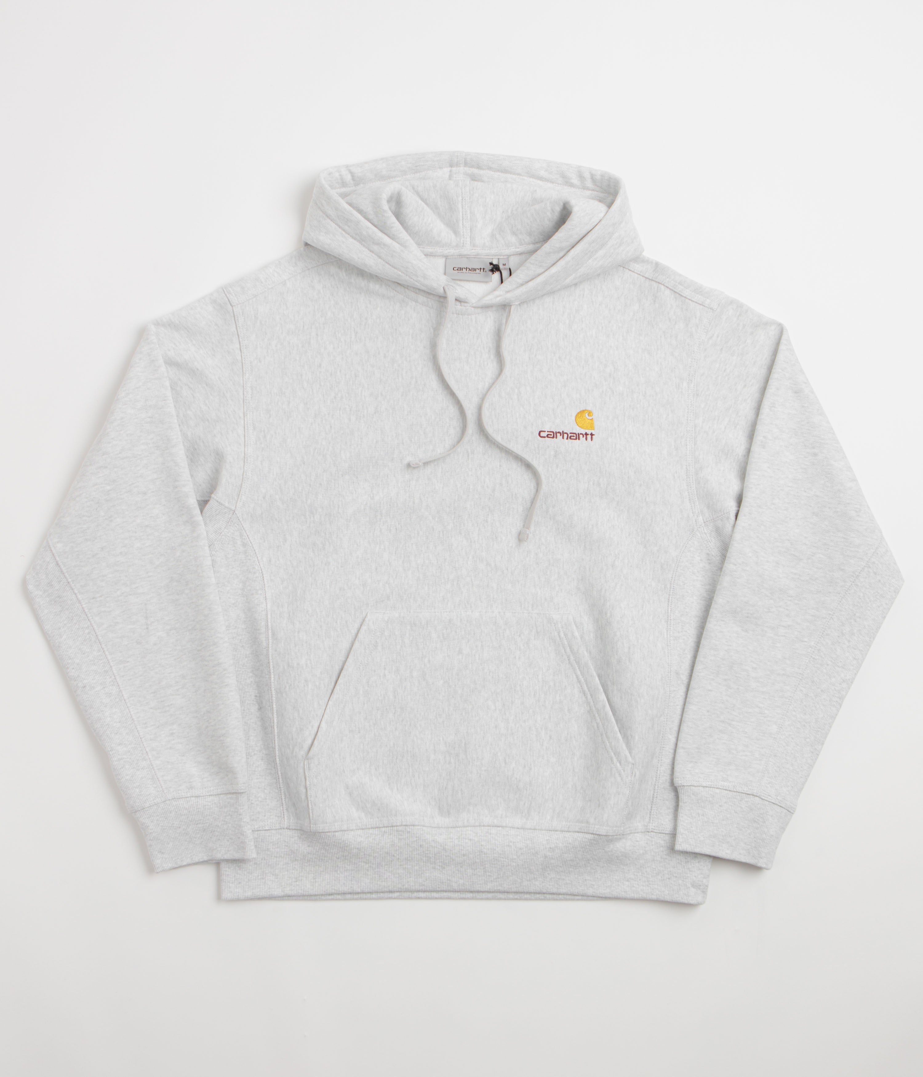 Carhartt American Script Hoodie - Ash Heather