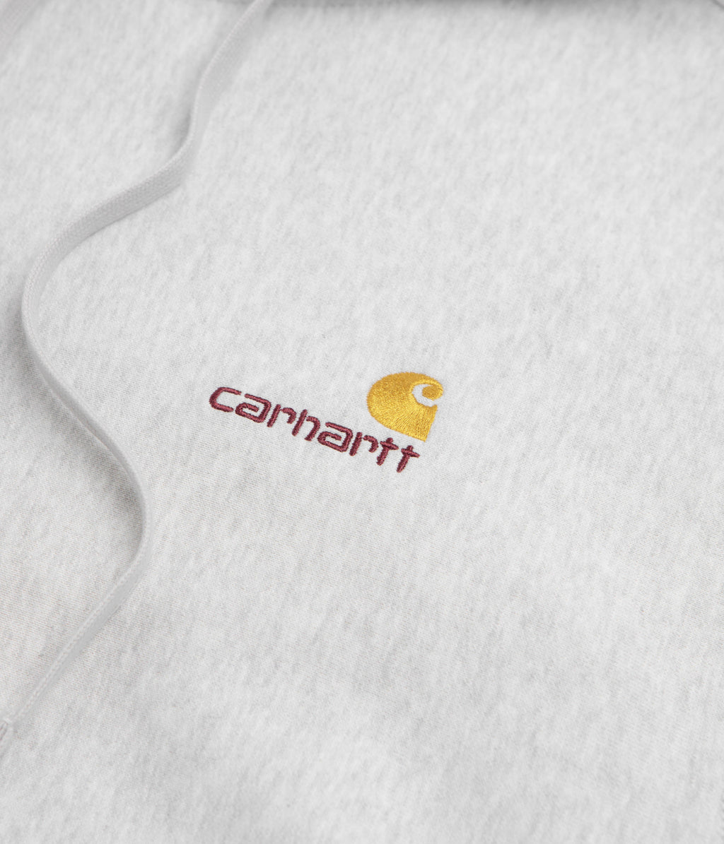 Carhartt American Script Hoodie - Ash Heather