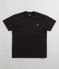 Carhartt American Script T-Shirt - Black