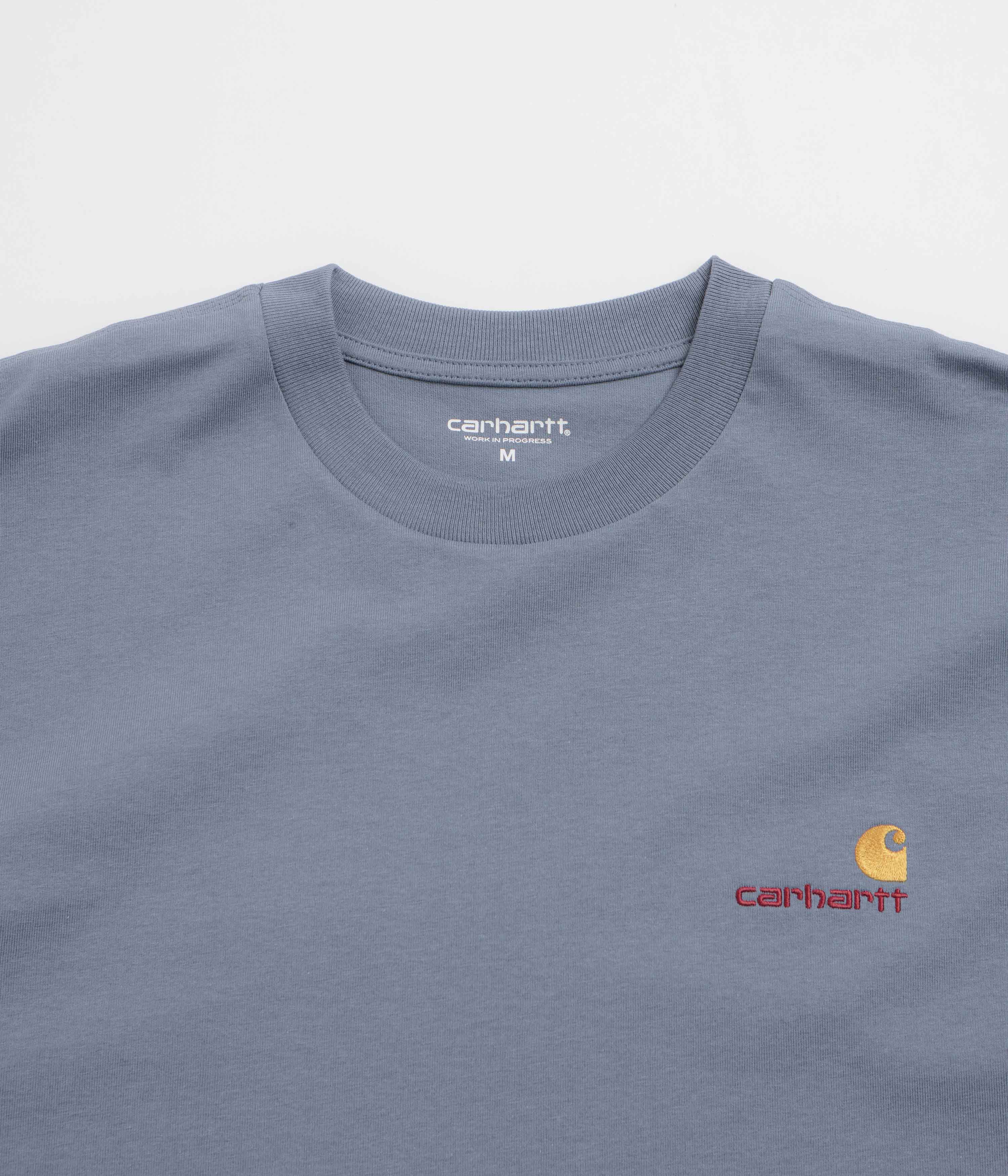 Carhartt American Script T-Shirt - Shady Blue