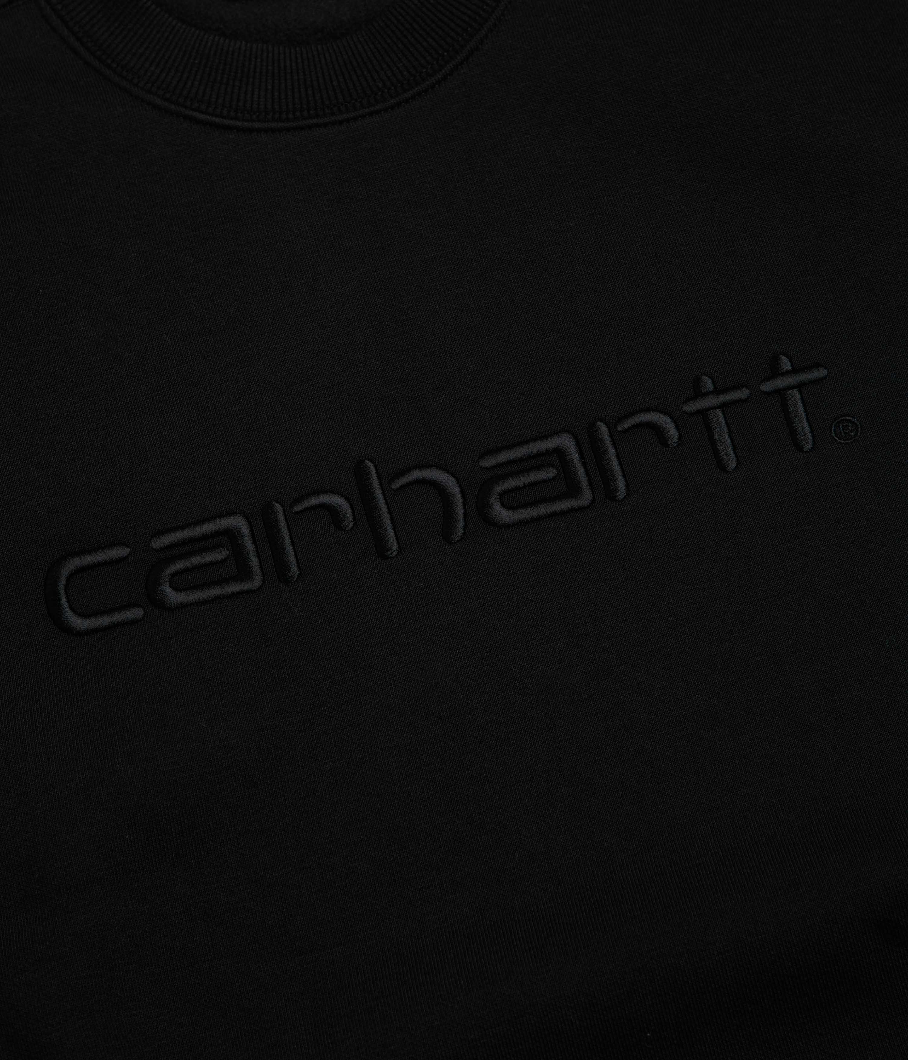 Carhartt Carhartt Crewneck Sweatshirt - Black / Black