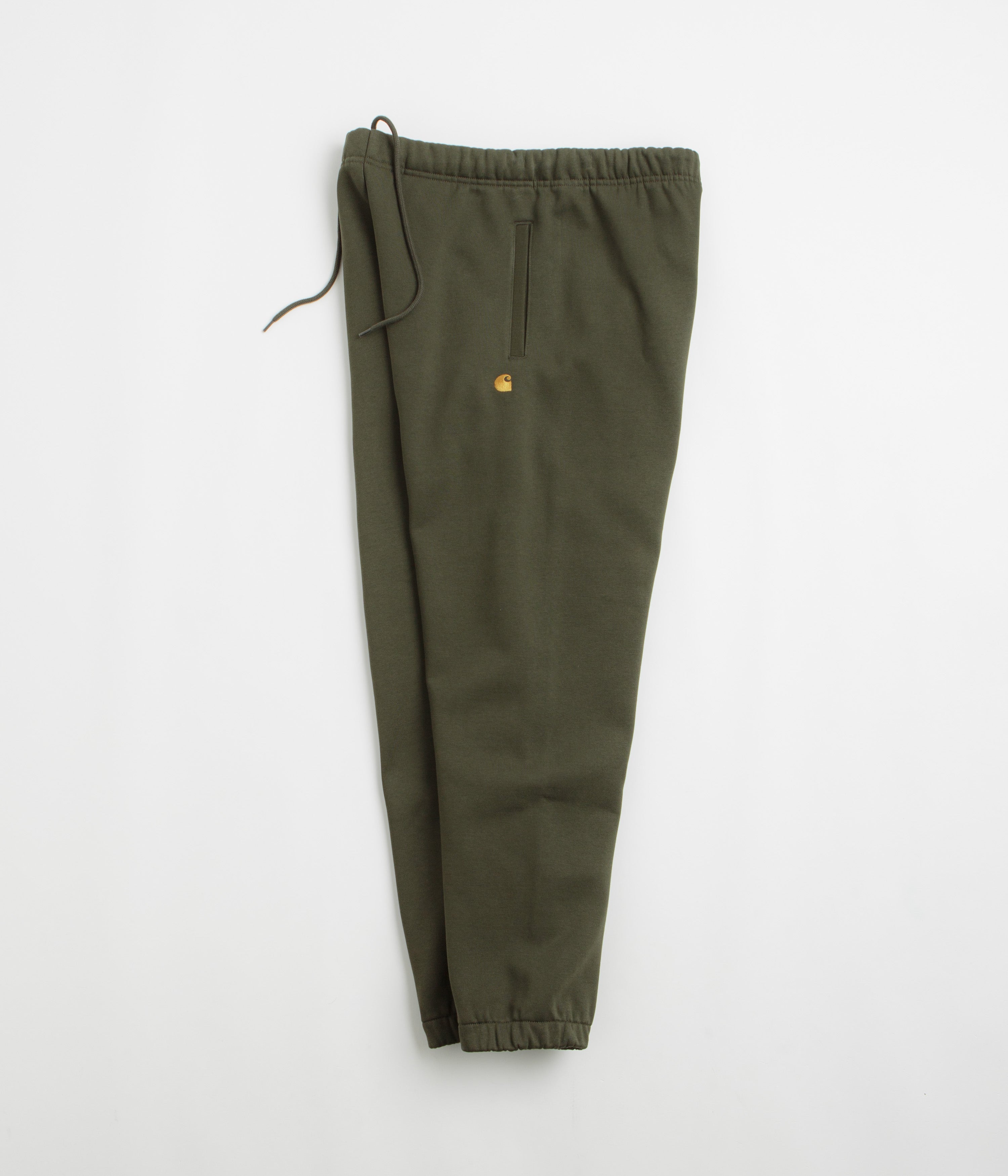 Carhartt Chase Sweatpants - Olive / Gold