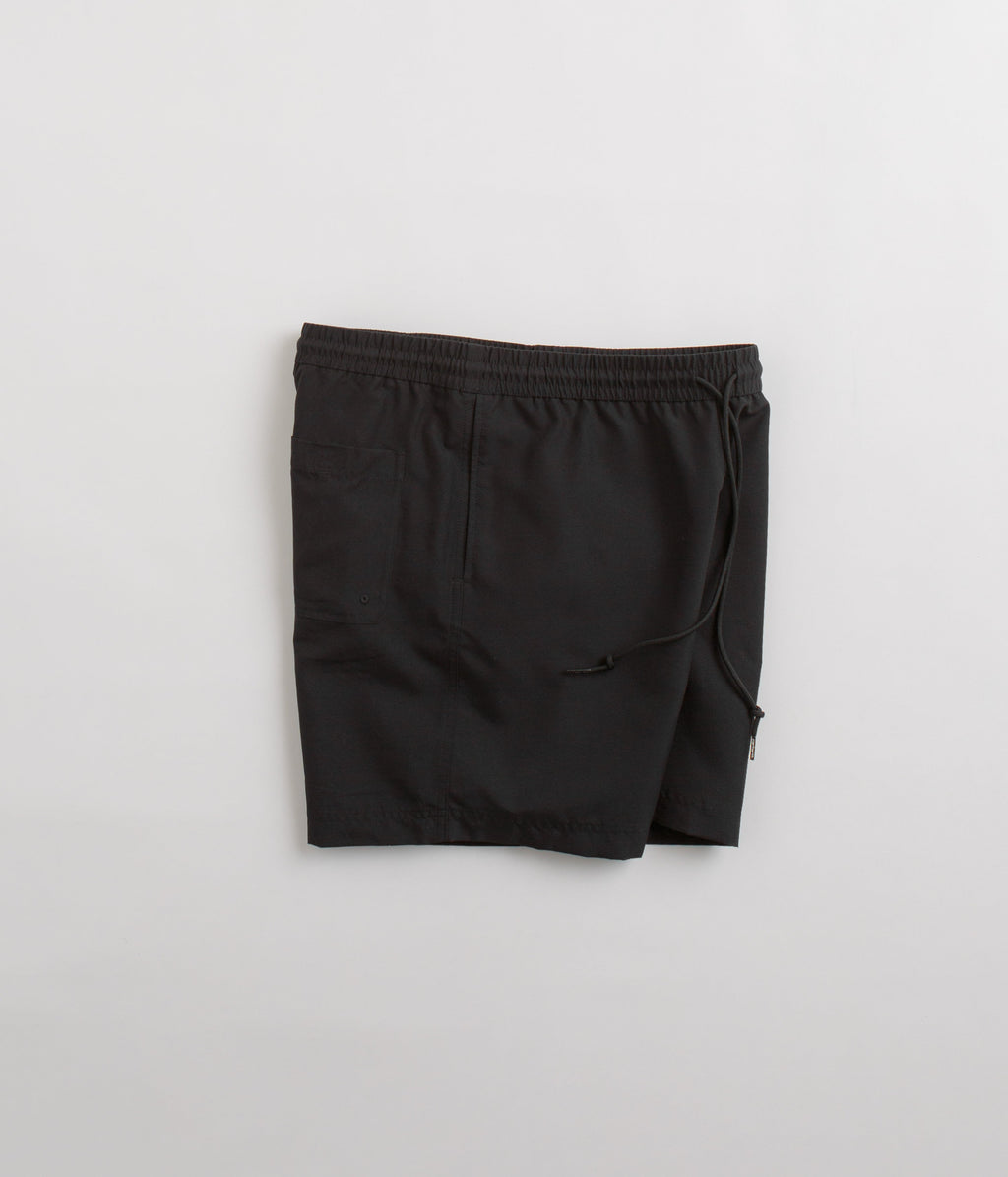 Carhartt Chase Swim Trunks - Black / Gold / Black