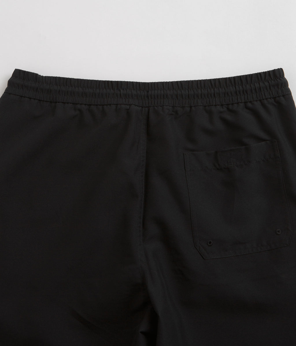 Carhartt Chase Swim Trunks - Black / Gold / Black