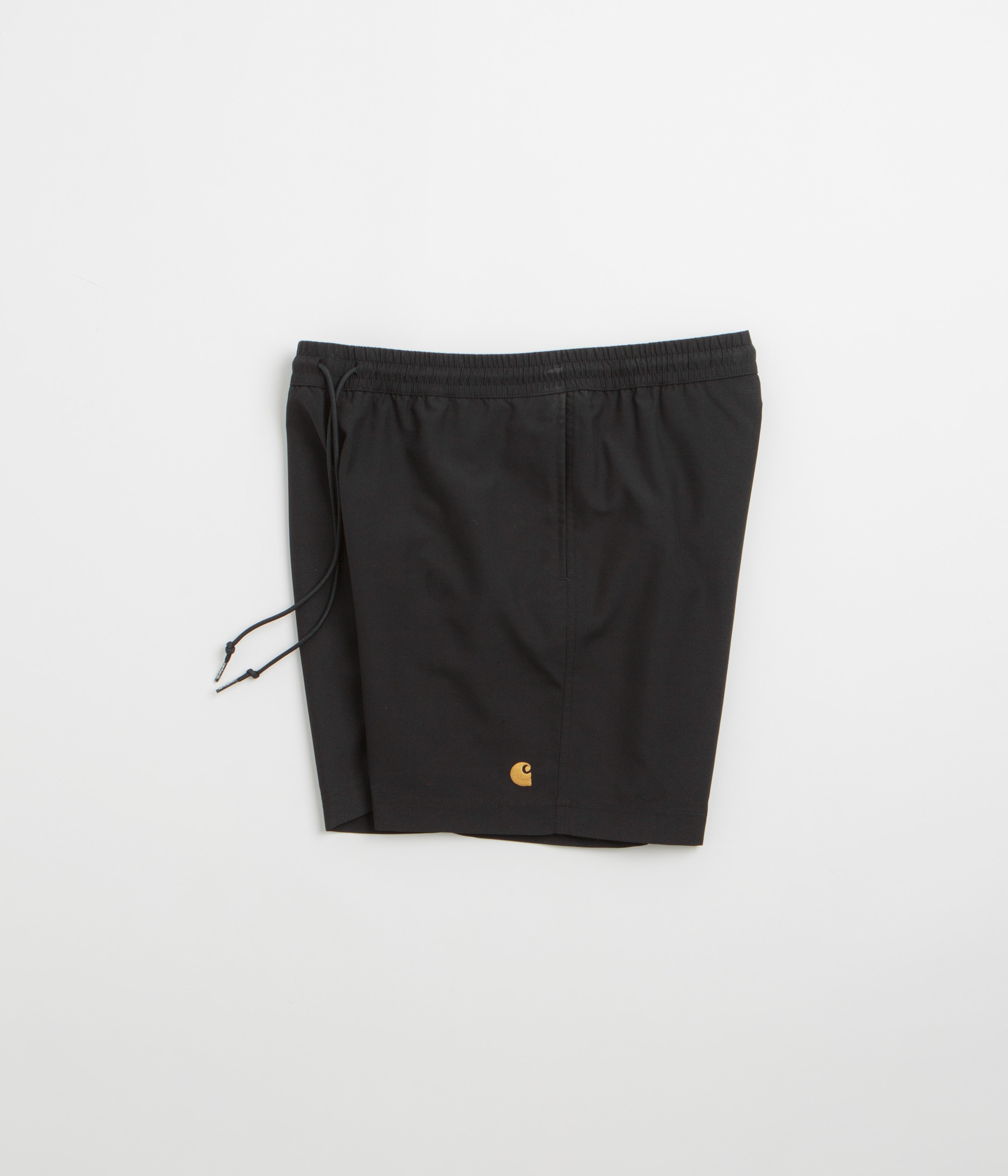 Carhartt Chase Swim Trunks - Black / Gold
