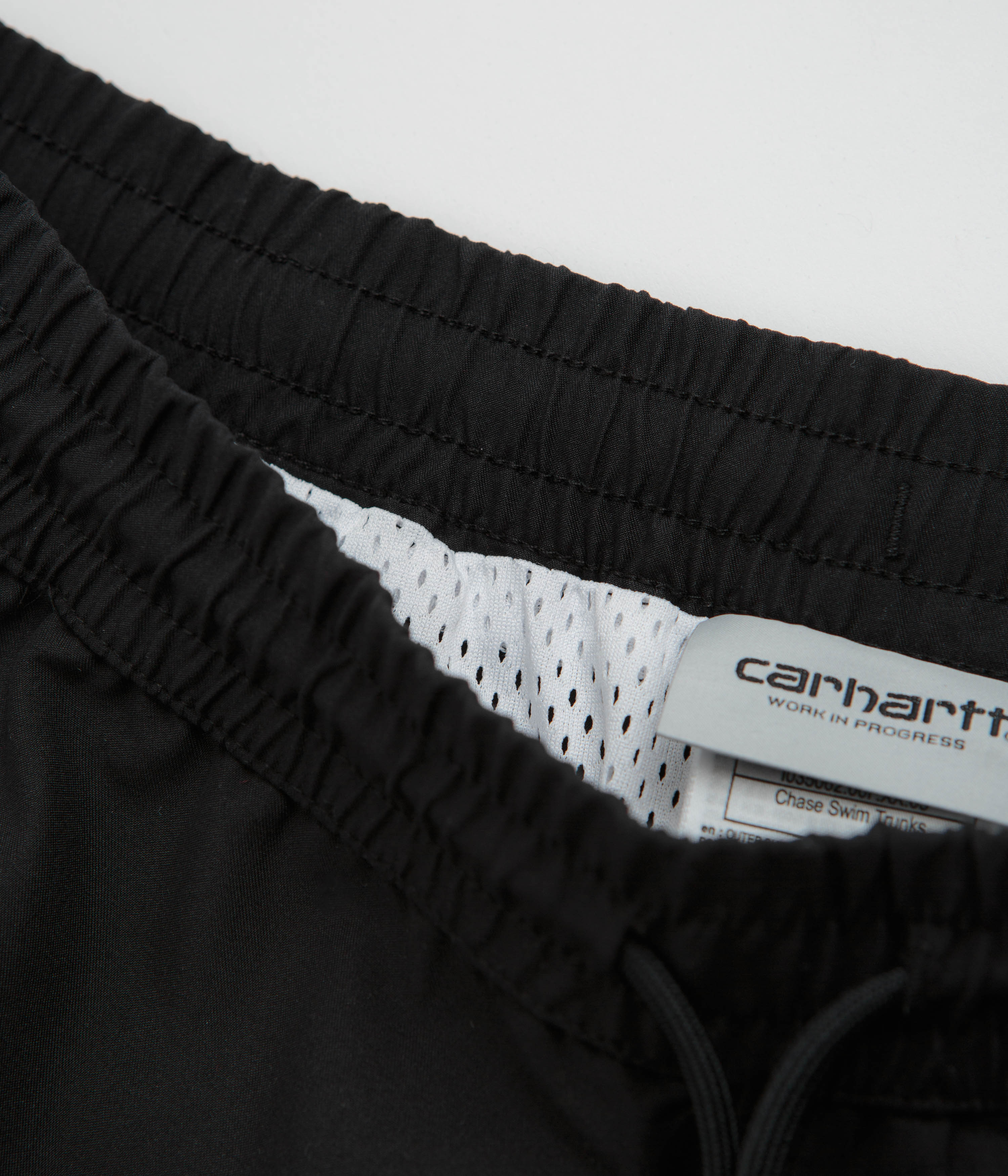 Carhartt Chase Swim Trunks - Black / Gold