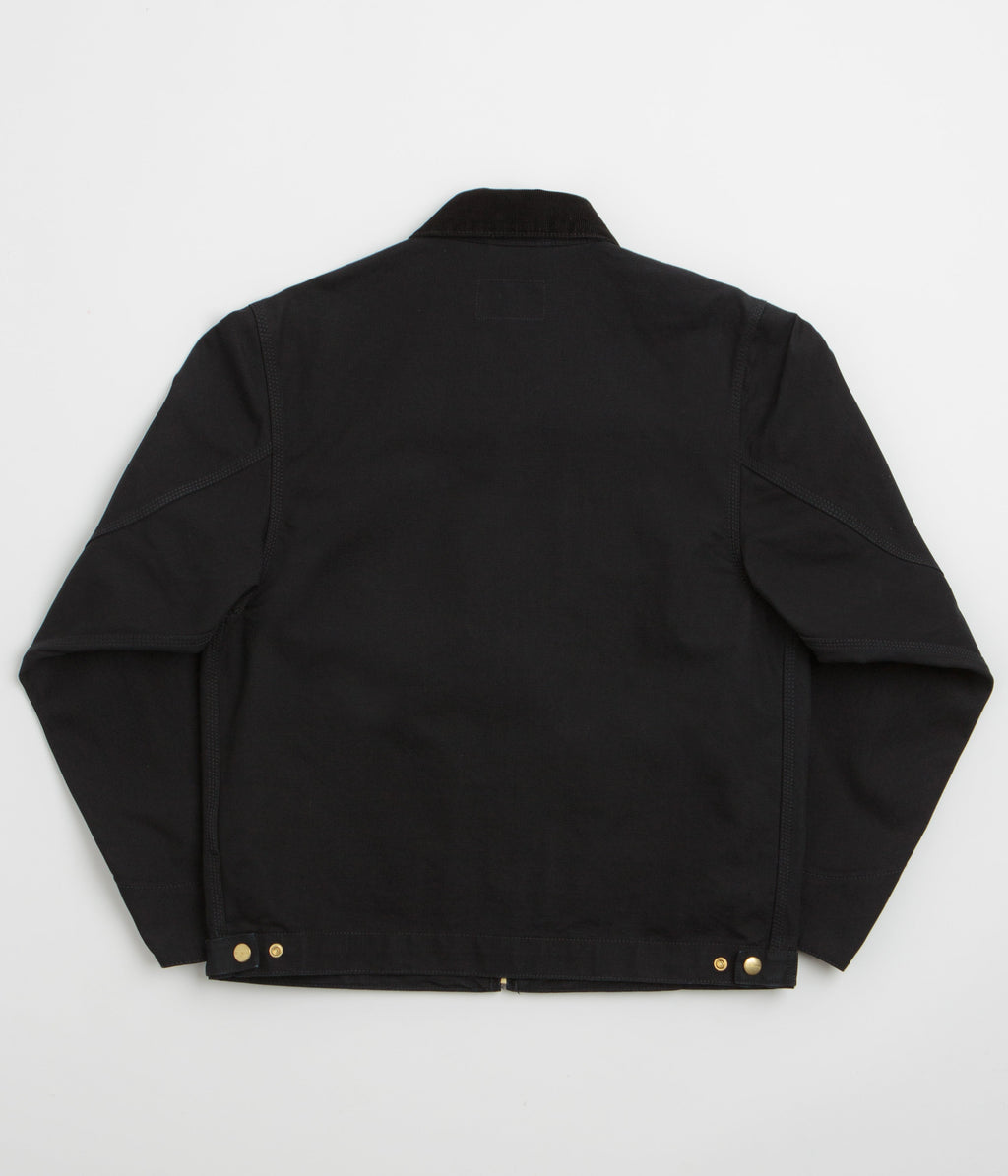 Carhartt Detroit Jacket - Black Rinsed / Black
