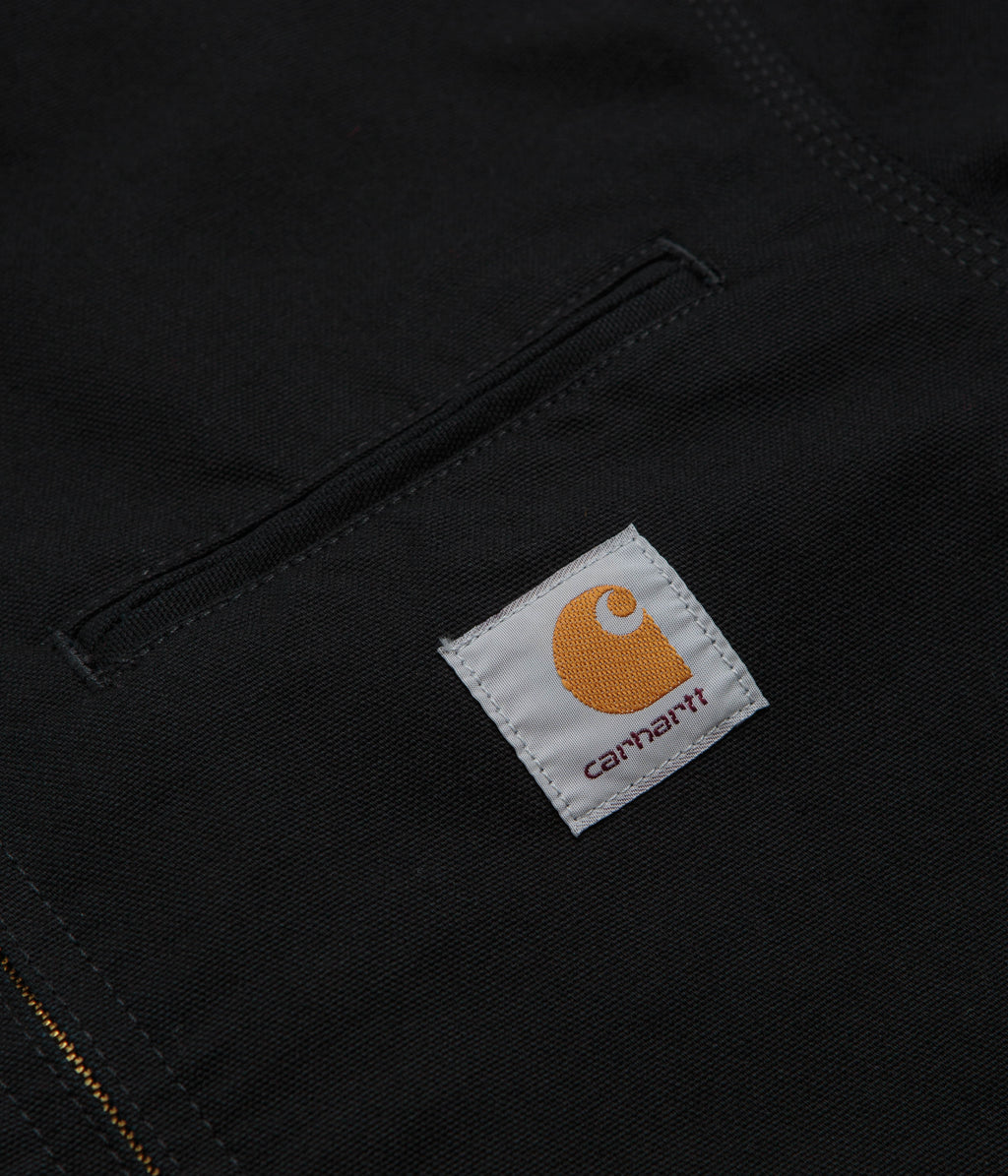 Carhartt Detroit Jacket - Black Rinsed / Black