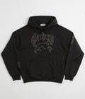 Carhartt Hackwork Hoodie - Black / Wall