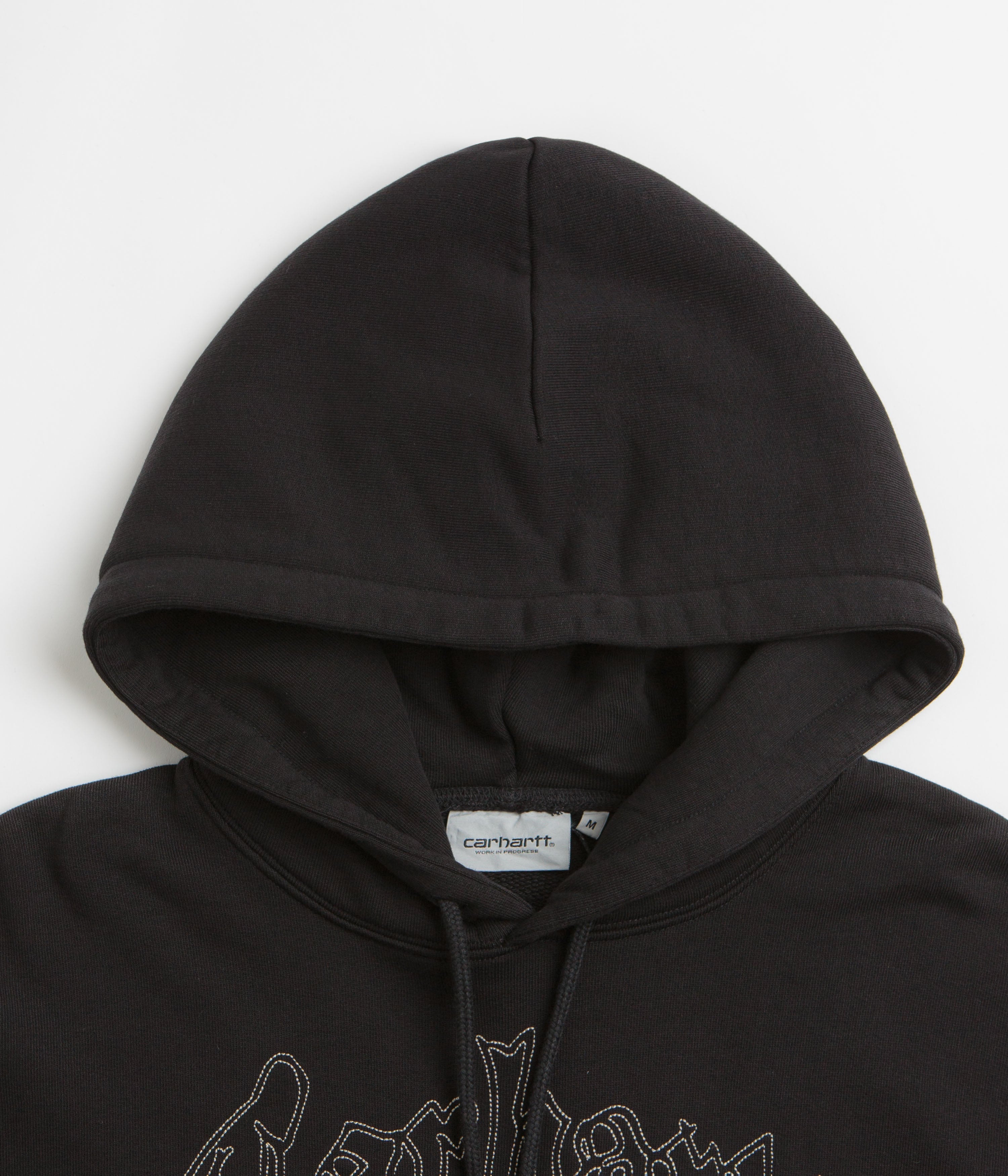 Carhartt Hackwork Hoodie - Black / Wall