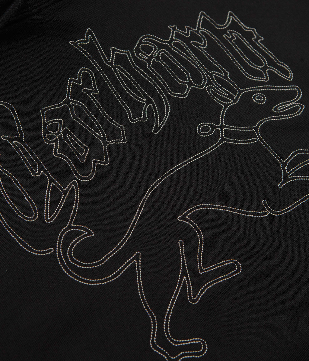 Carhartt Hackwork Hoodie - Black / Wall