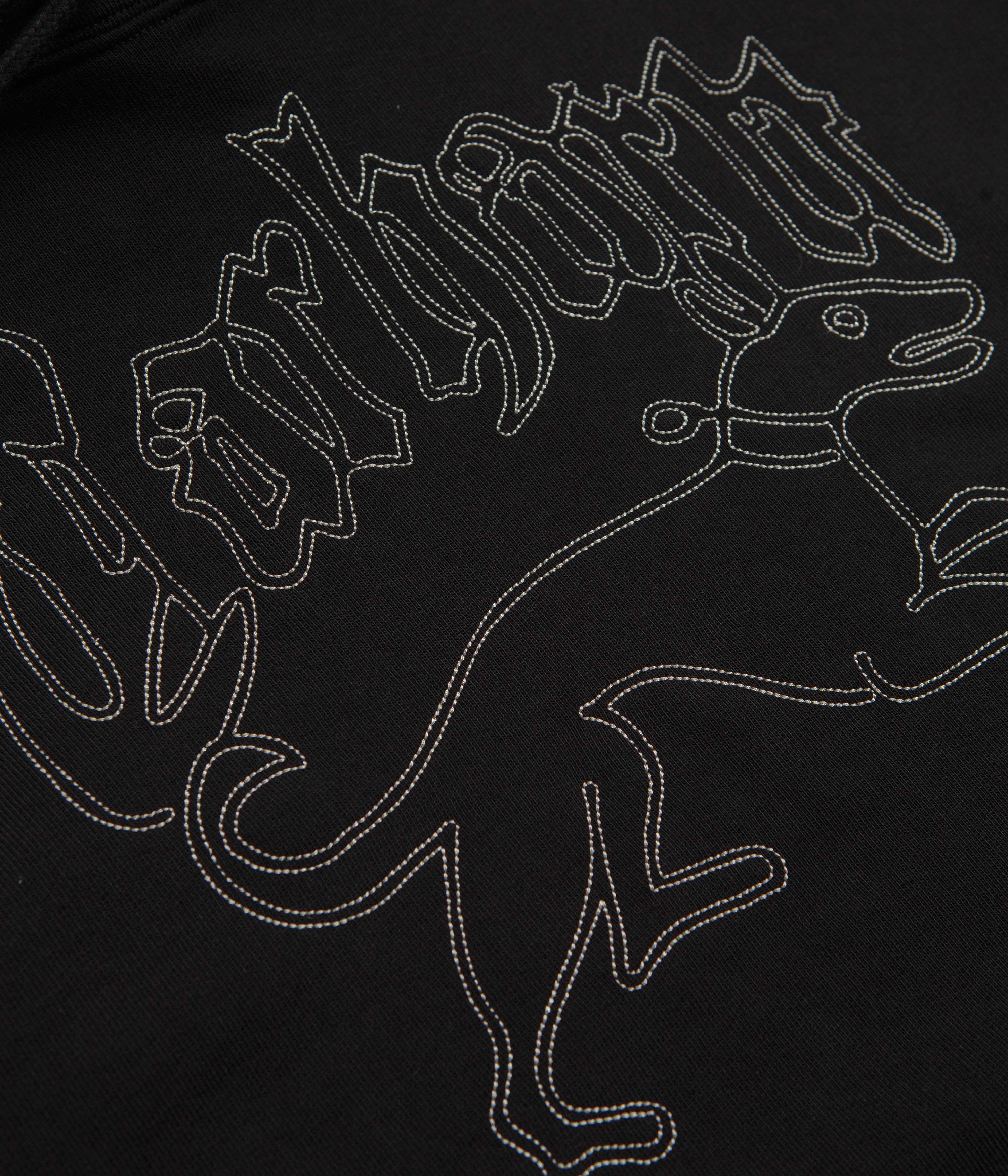 Carhartt Hackwork Hoodie - Black / Wall