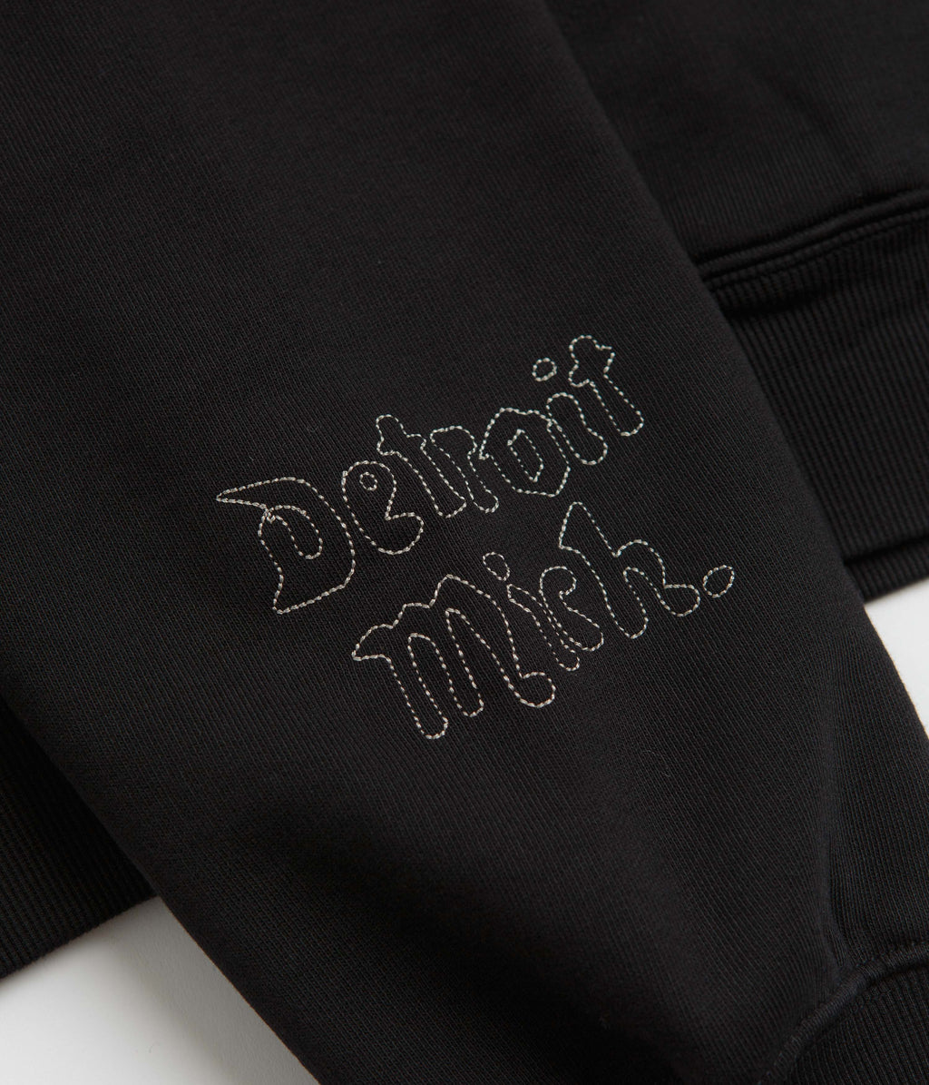 Carhartt Hackwork Hoodie - Black / Wall