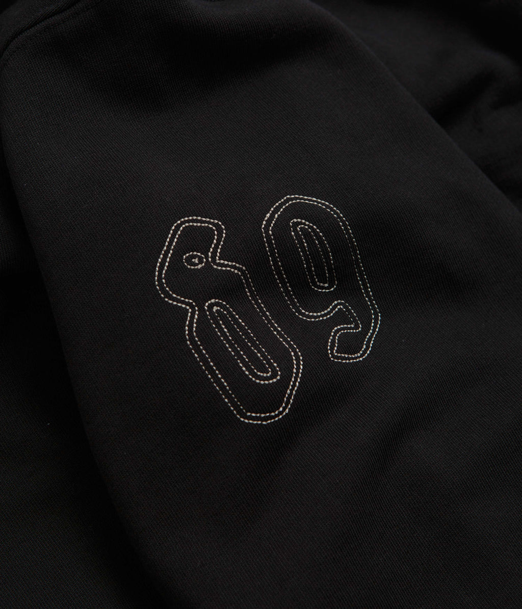 Carhartt Hackwork Hoodie - Black / Wall