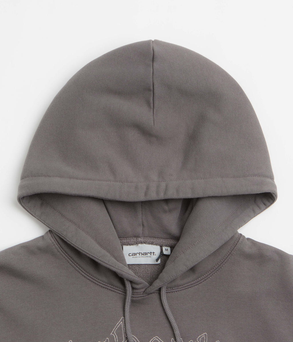 Carhartt Hackwork Hoodie - Porphyry / Fleur de Sel