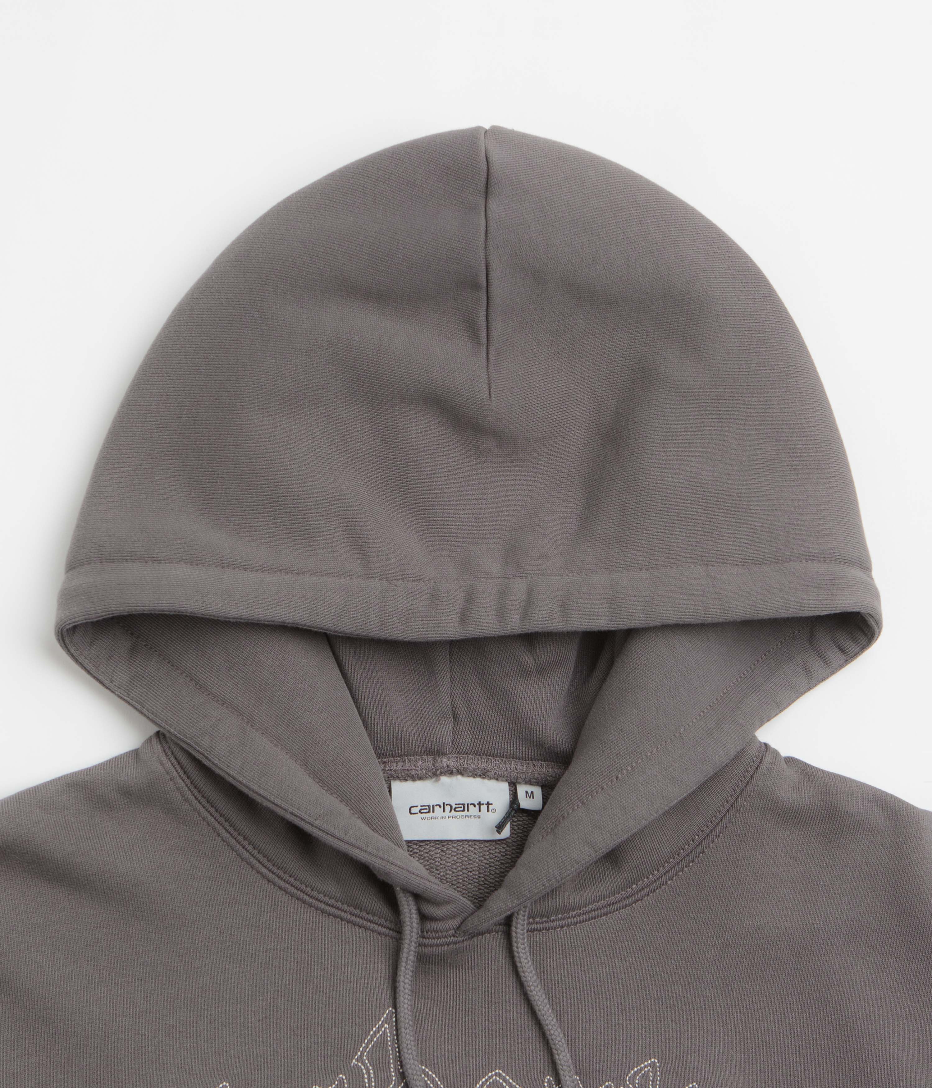 Carhartt Hackwork Hoodie - Porphyry / Fleur de Sel