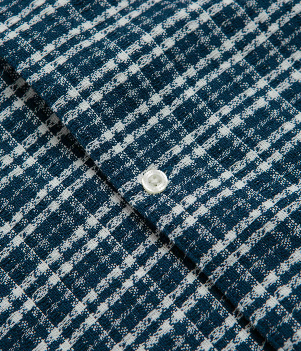 Carhartt Kander Short Sleeve Shirt - Kander Check / Blue River