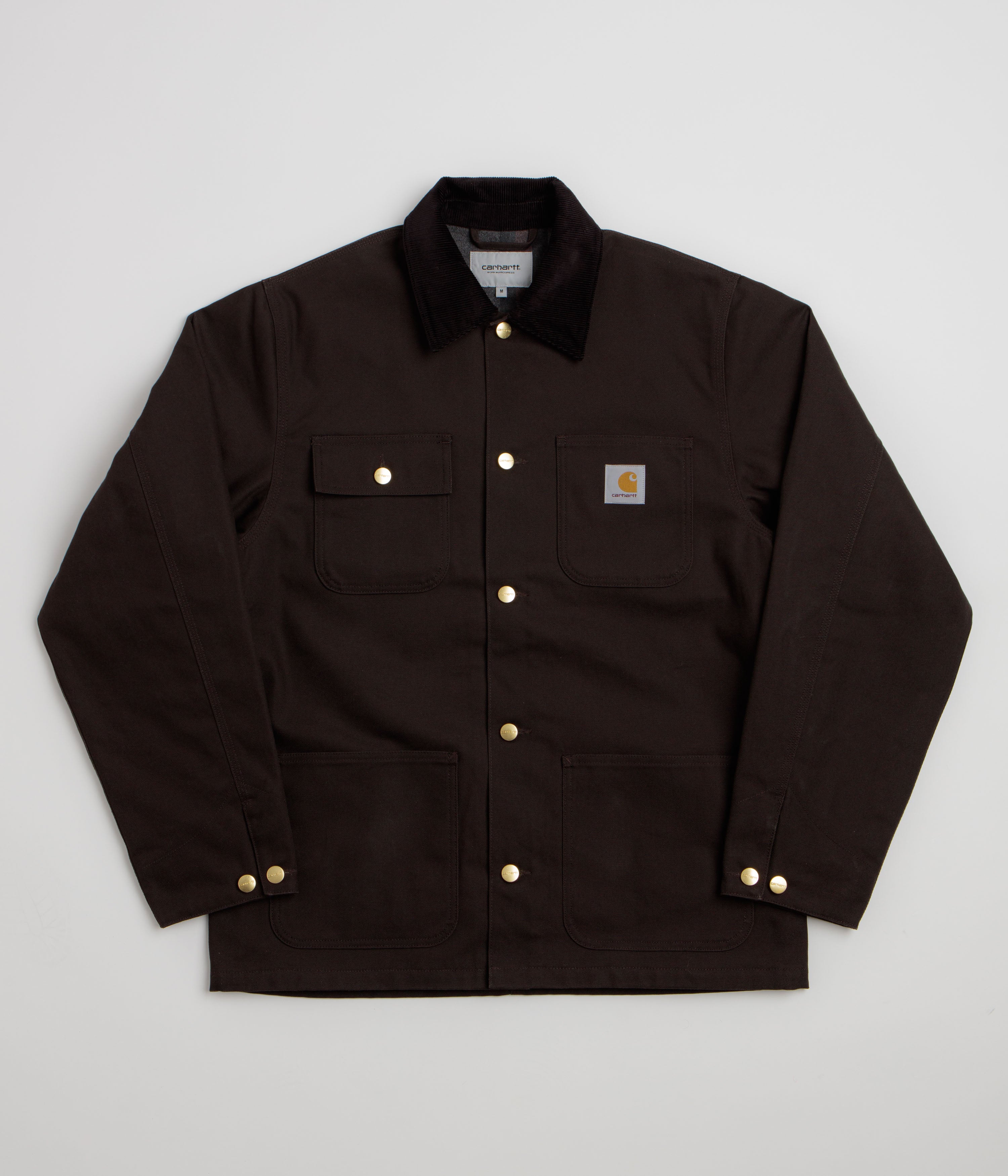 Carhartt Michigan Coat - Tobacco / Black Rigid
