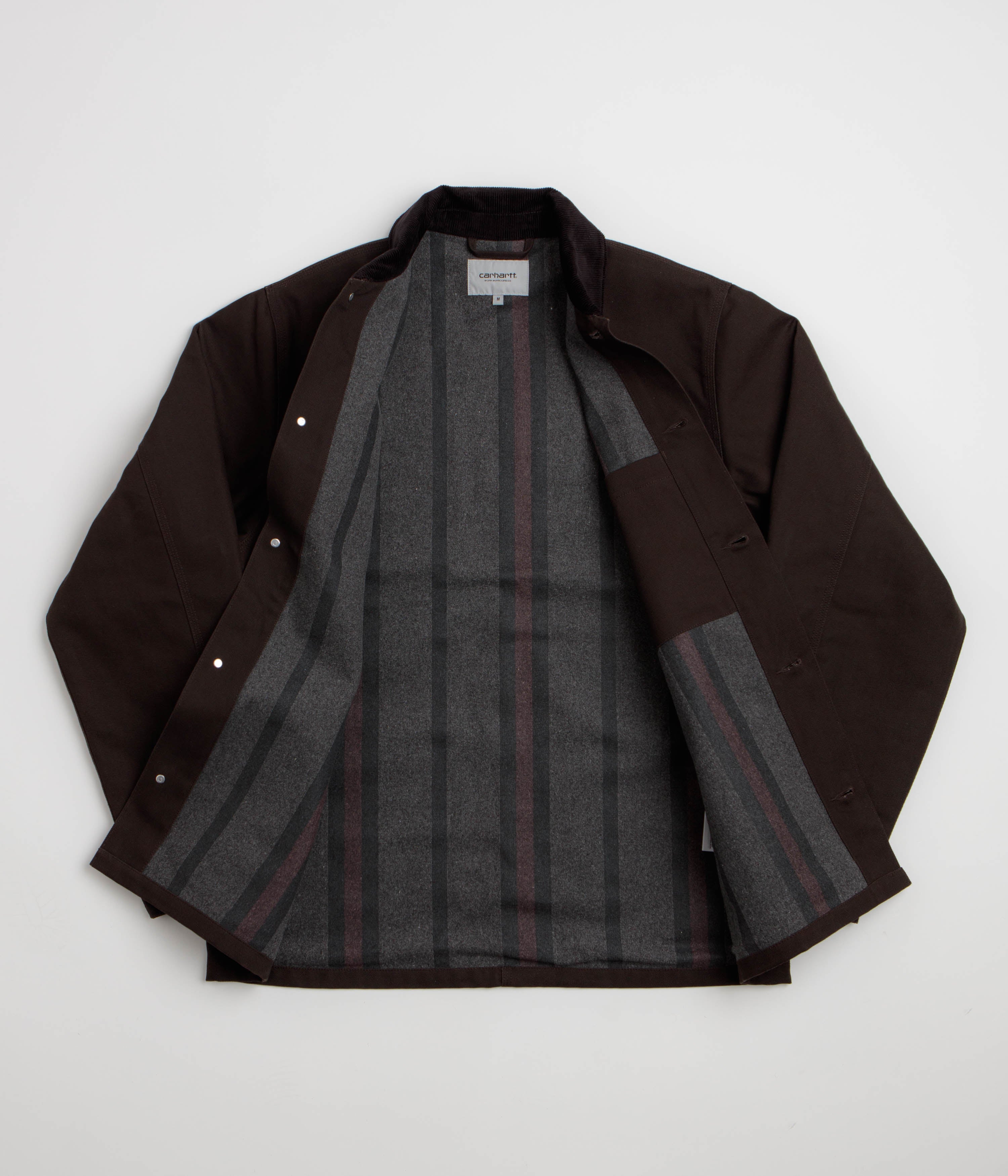 Carhartt Michigan Coat - Tobacco / Black Rigid