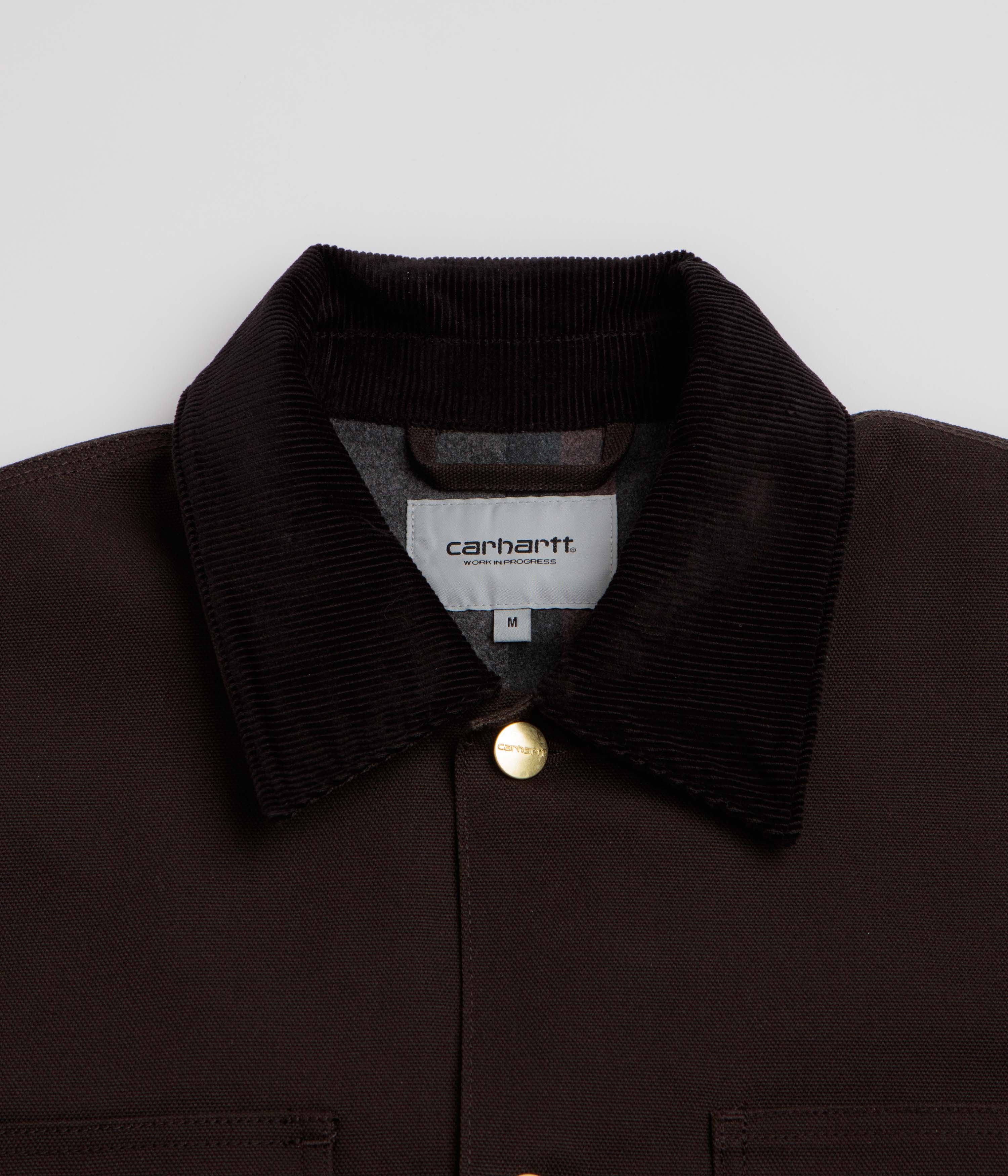 Carhartt Michigan Coat - Tobacco / Black Rigid