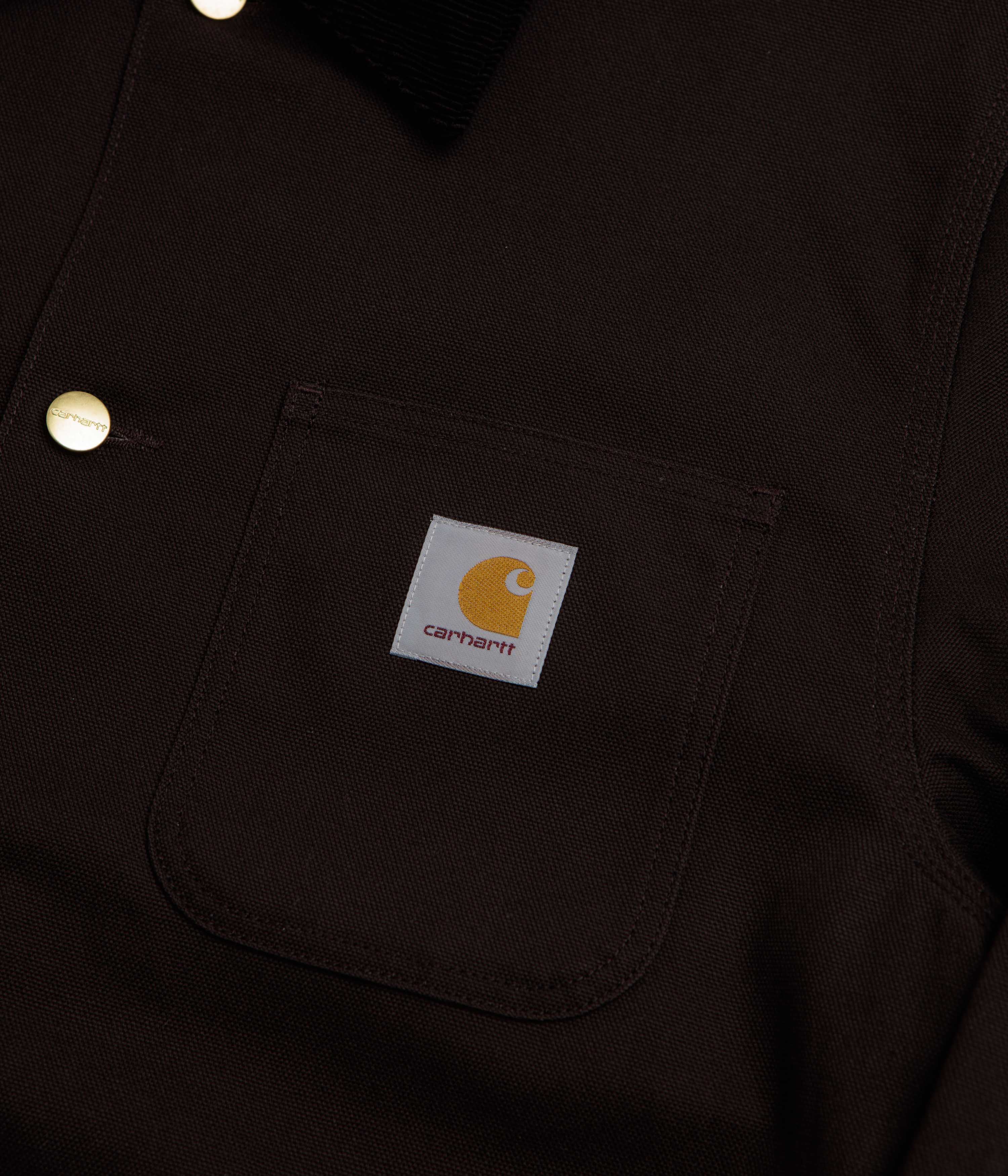 Carhartt Michigan Coat - Tobacco / Black Rigid