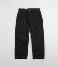 Carhartt Nash Double Knee Pants - Black Stone Washed
