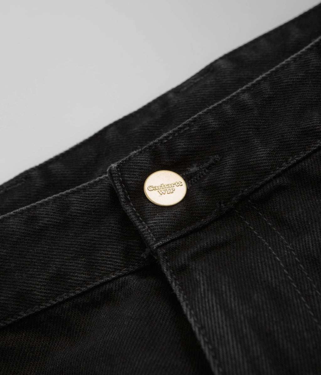 Carhartt Nash Double Knee Pants - Black Stone Washed