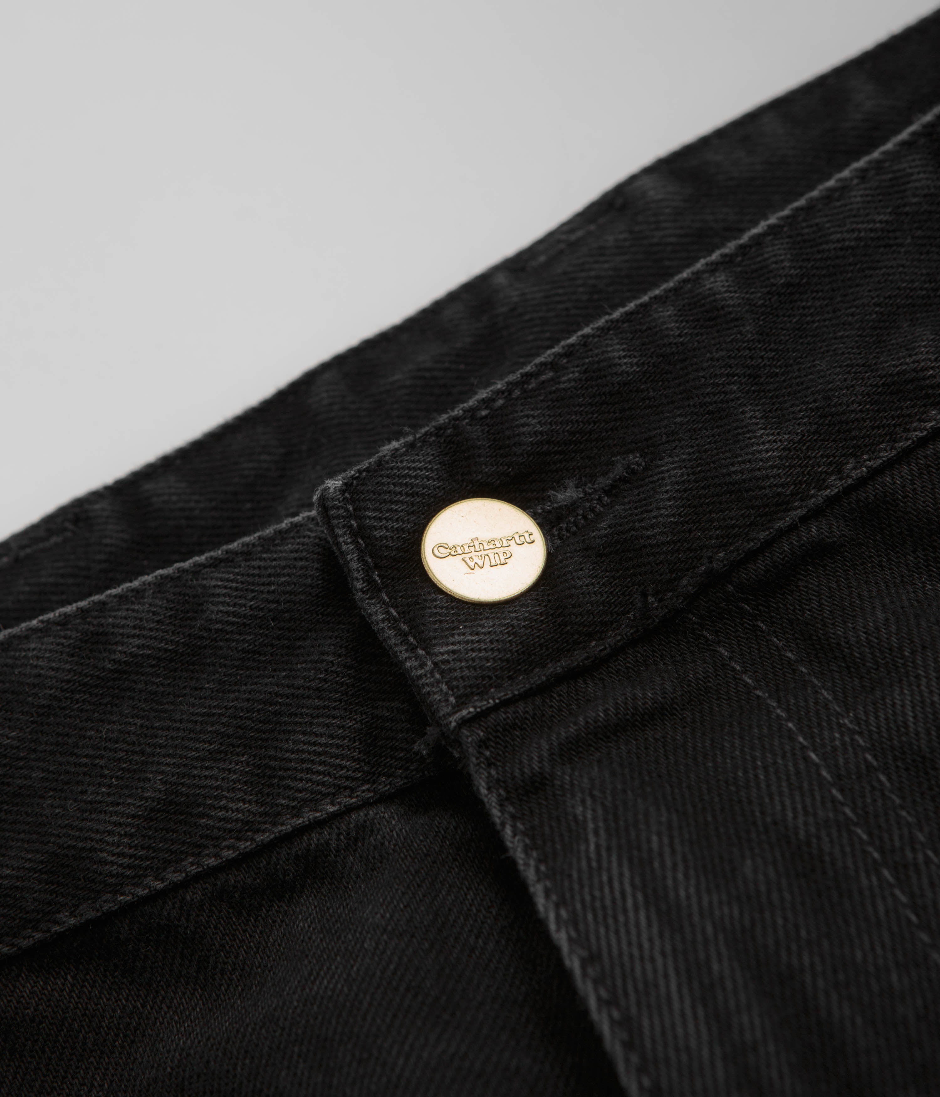Carhartt Nash Double Knee Pants - Black Stone Washed